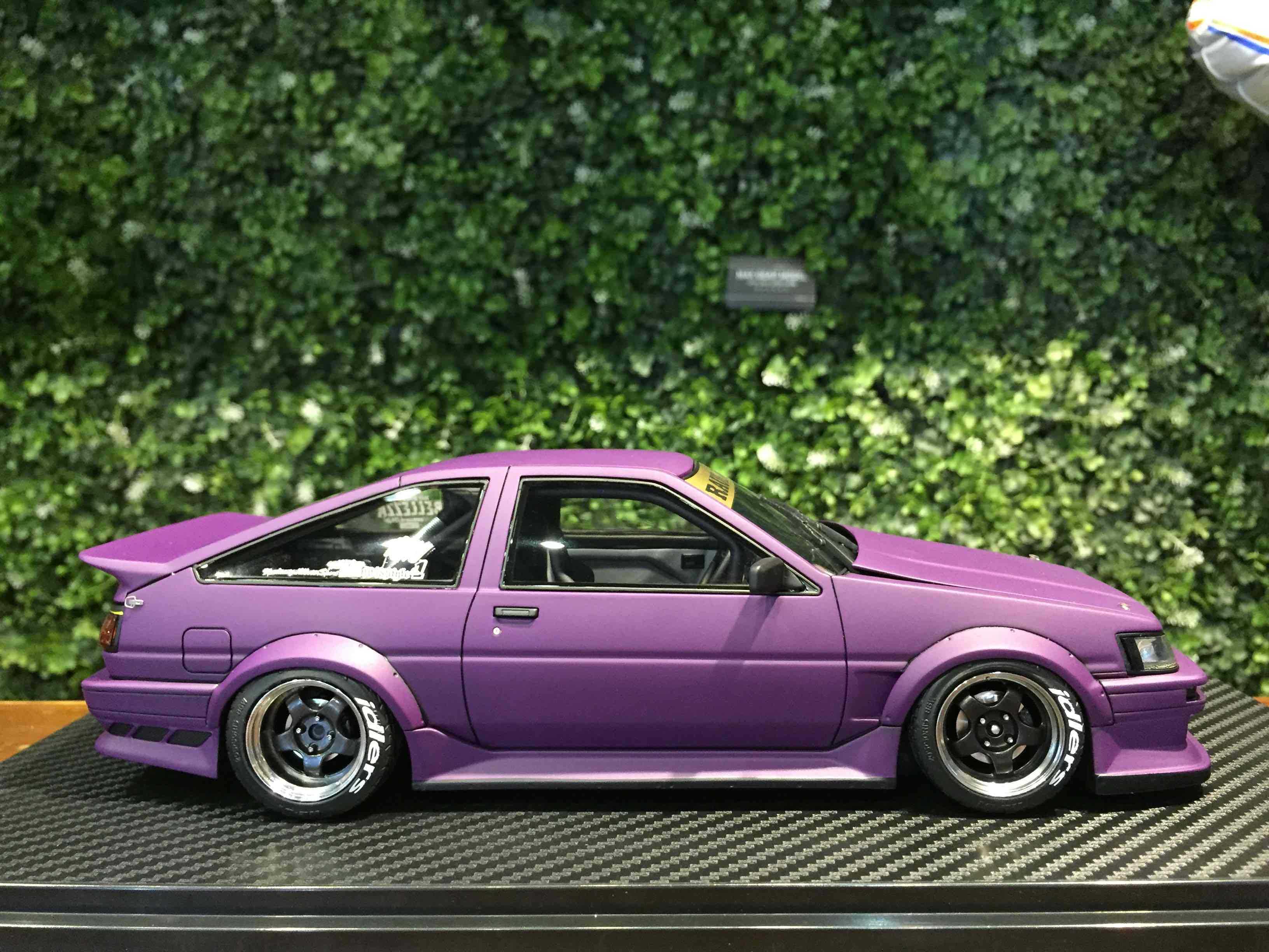 1/18 Ignition RWB Toyota AE86 Matte Purple IG2610【MGM