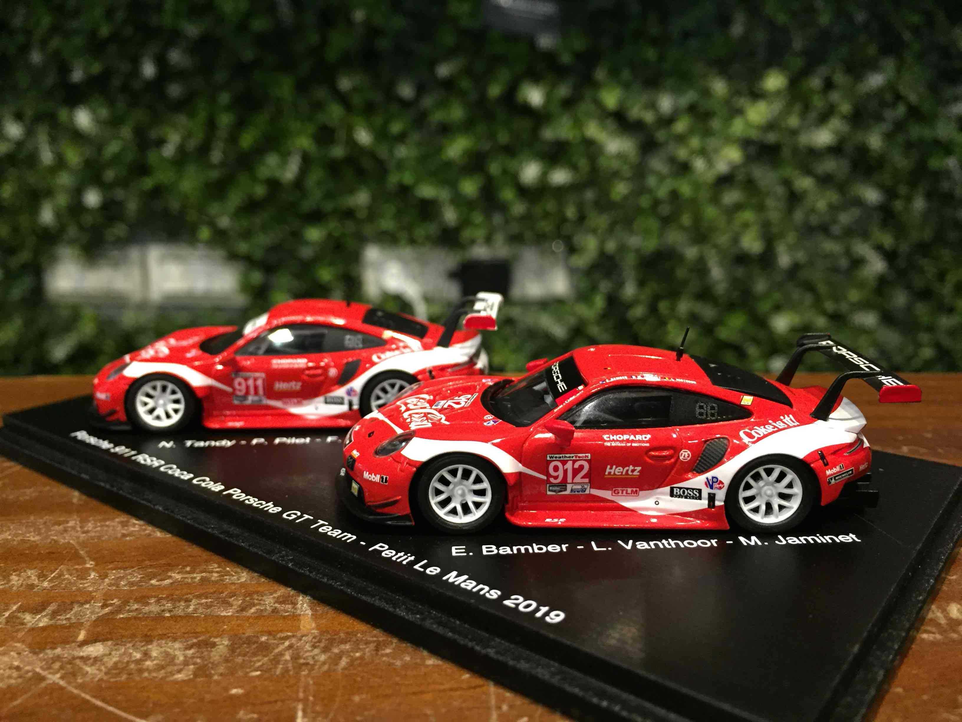 1/64 Spark Porsche 911 RSR 2019 CocaCola YCOMBO64007【MGM】