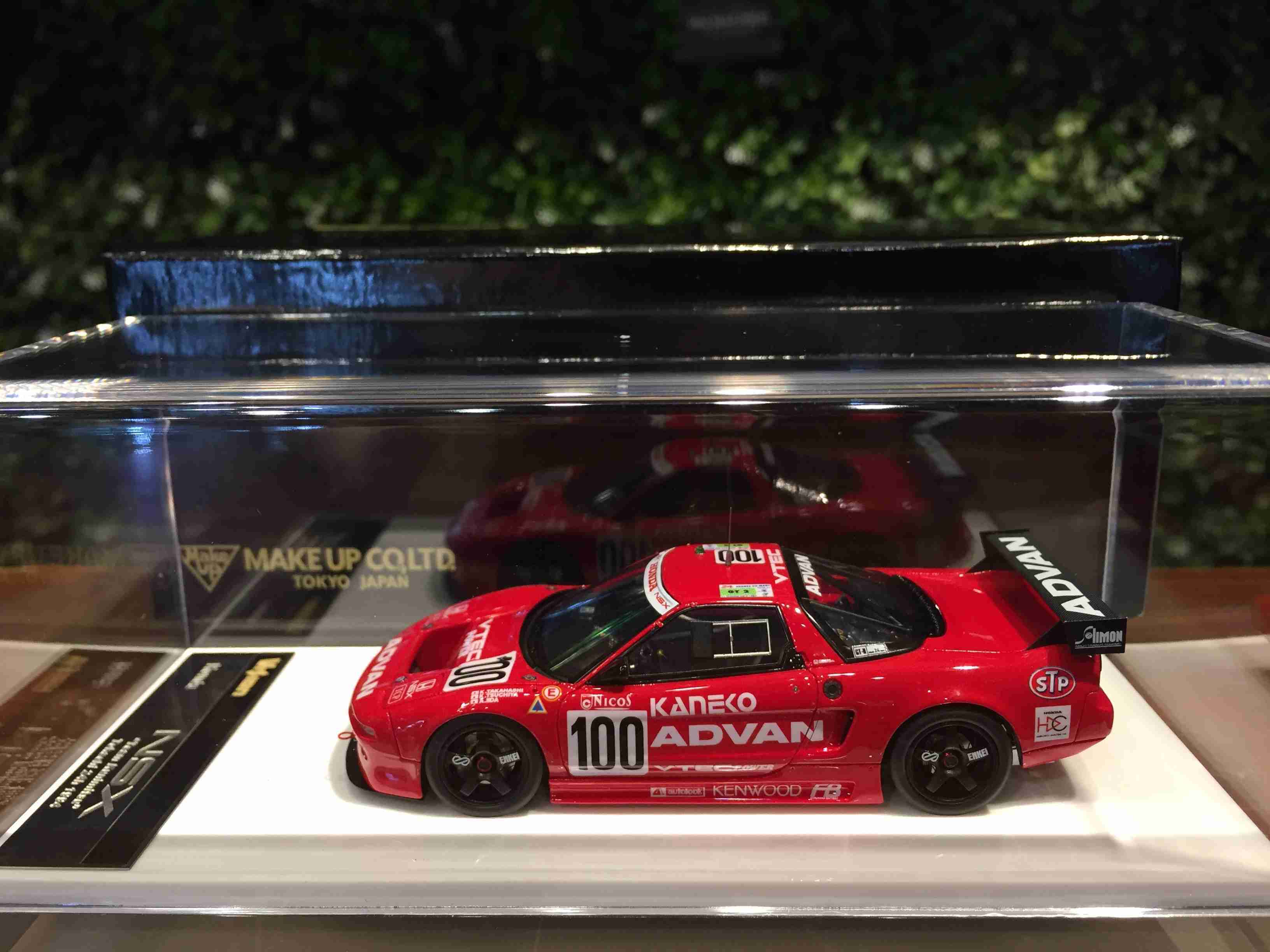 1/43 MakeUp Honda NSX GT2 Team Kunimitsu Tokachi VM275【MGM】