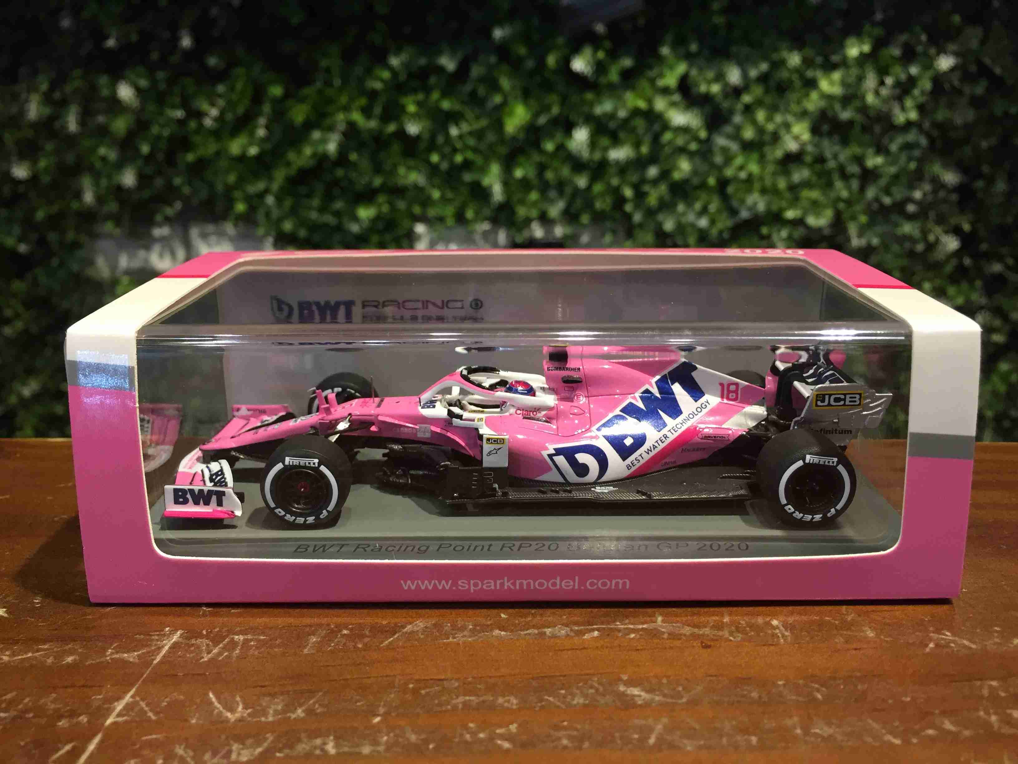 1/43 Spark BWT Racing Point RP20 L.Stroll Belgian S6497【MGM】