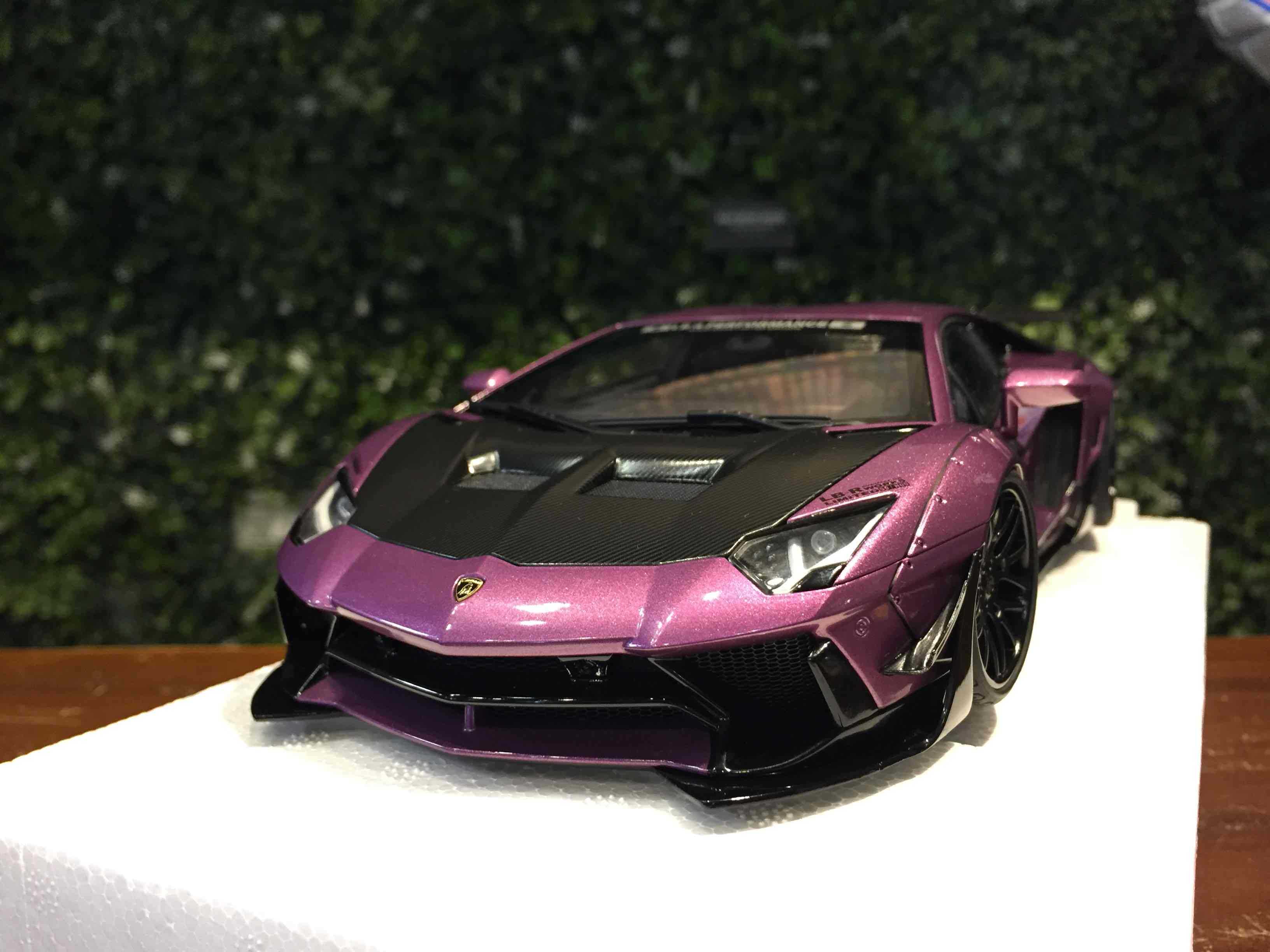 1/18 AUTOart LB-Works Lamborghini Aventador Viola 79242【MGM】