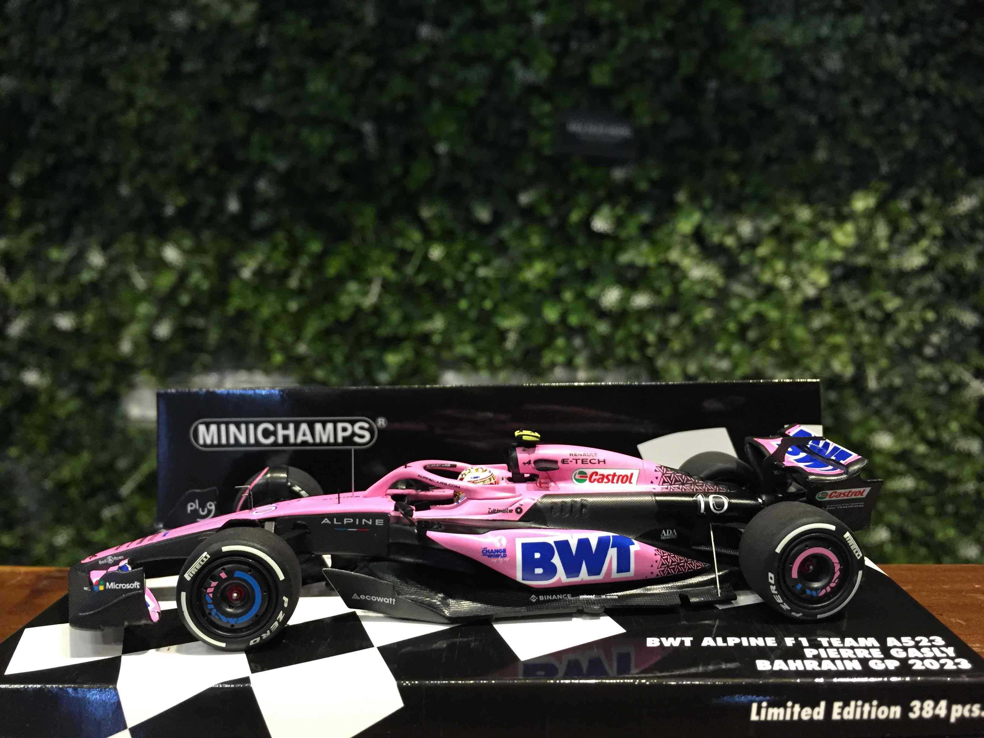 1/43 Minichamps BWT Alpine A523 Pierre Gasly 417230110【MGM】