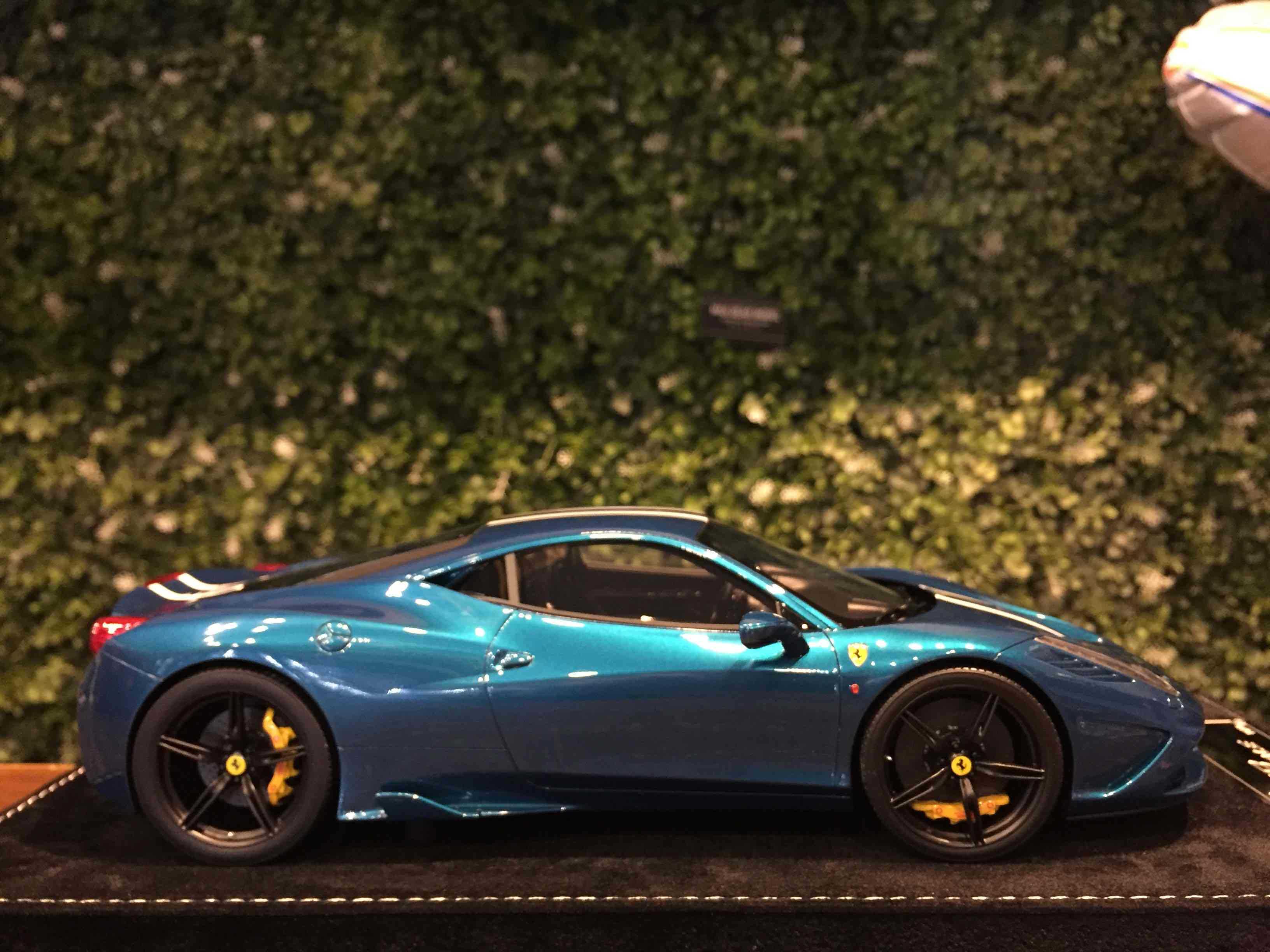 1/18 HH Model Ferrari 458 Speciale 2013 Artemis Green【MGM】