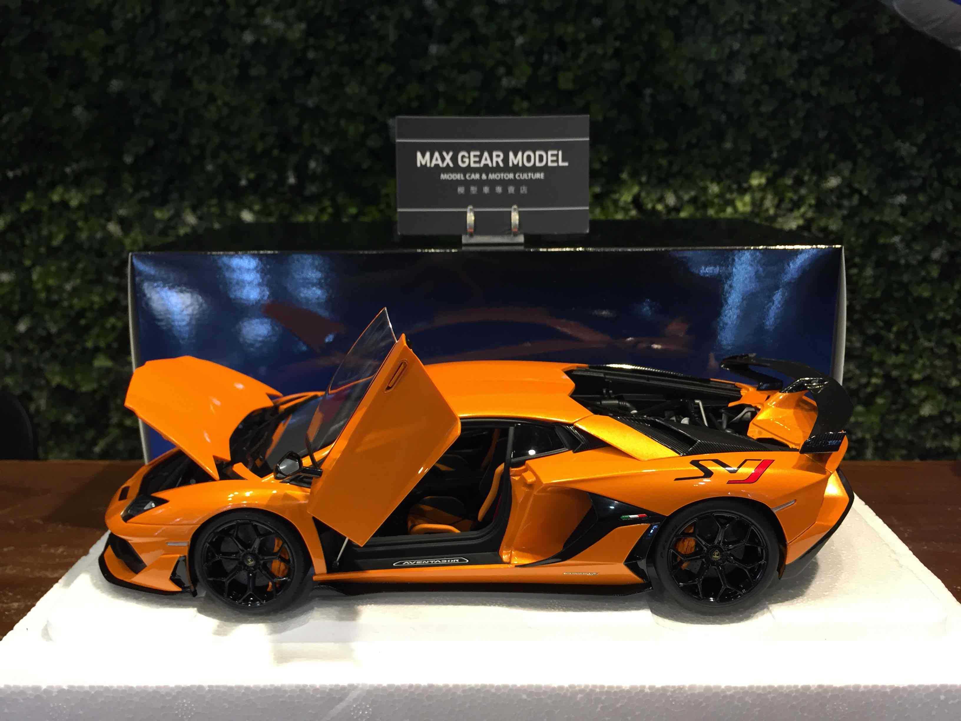 1/18 AUTOart Lamborghini Aventador SVJ Orange 79218【MGM】