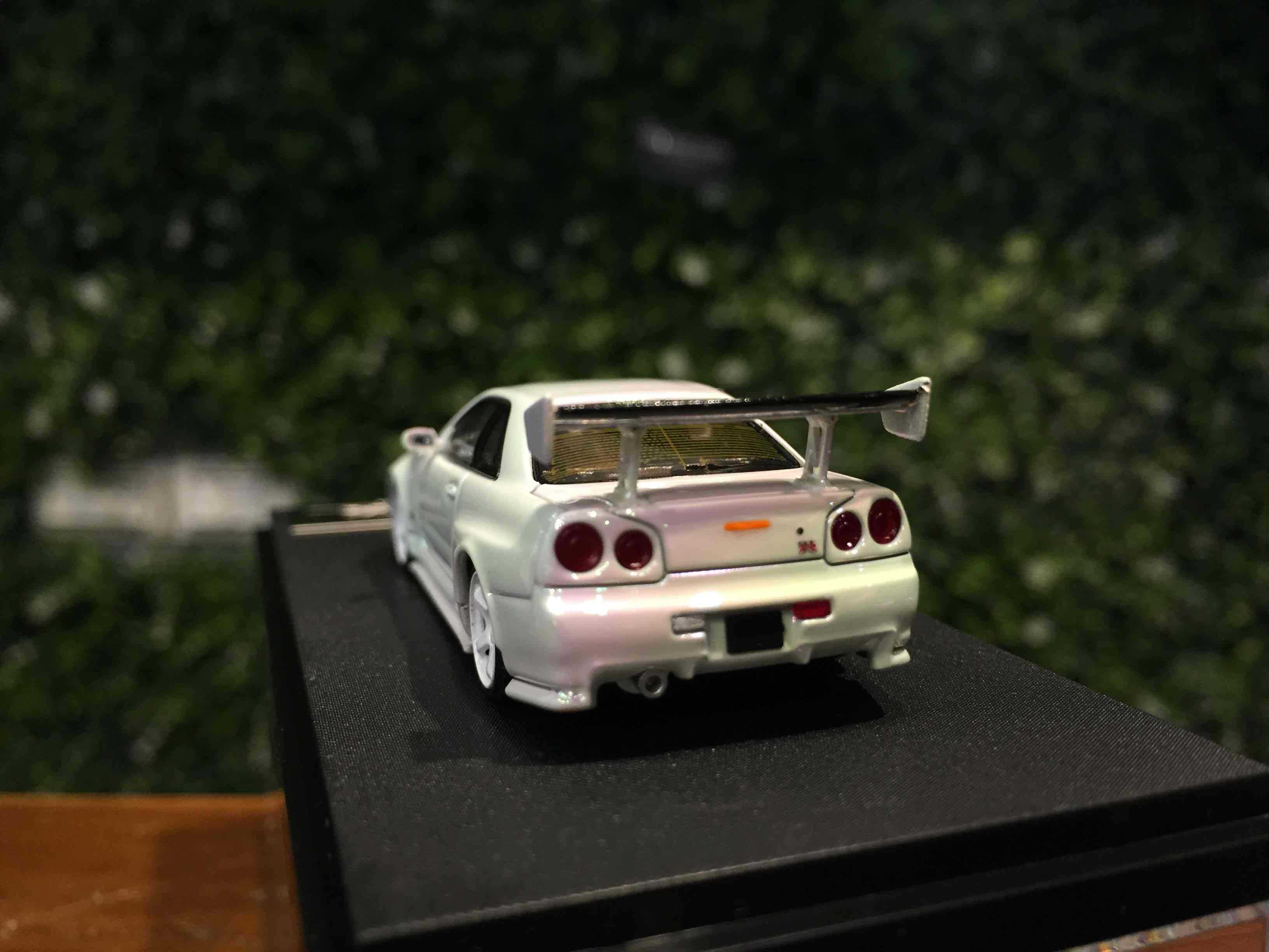 1/64 Fuji Nissan Skyline GT-R (R34) Nismo Z-tune White【MGM】