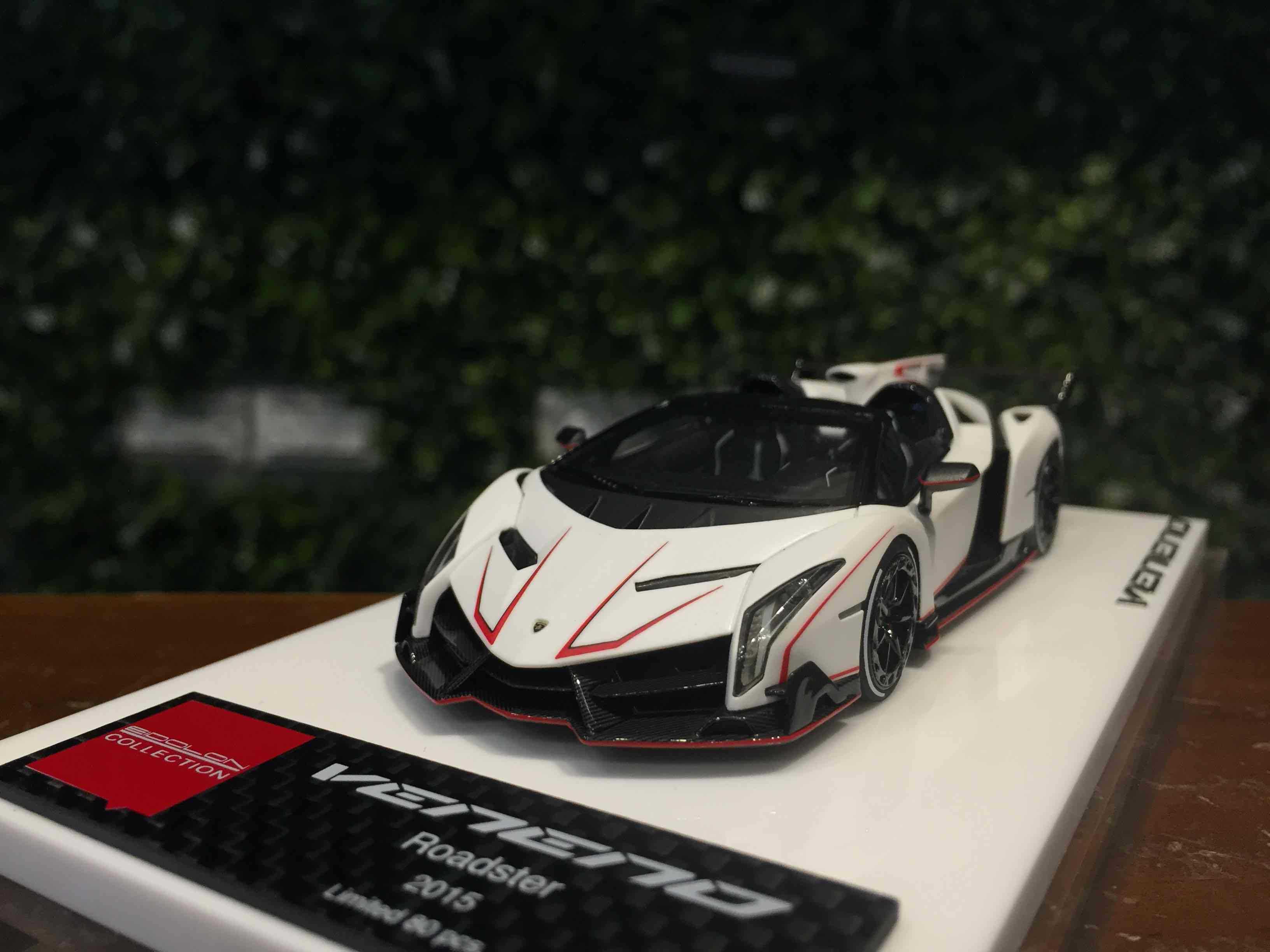 1/43 MakeUp Lamborghini Veneno Roadster LP750-4 EM451B【MGM】