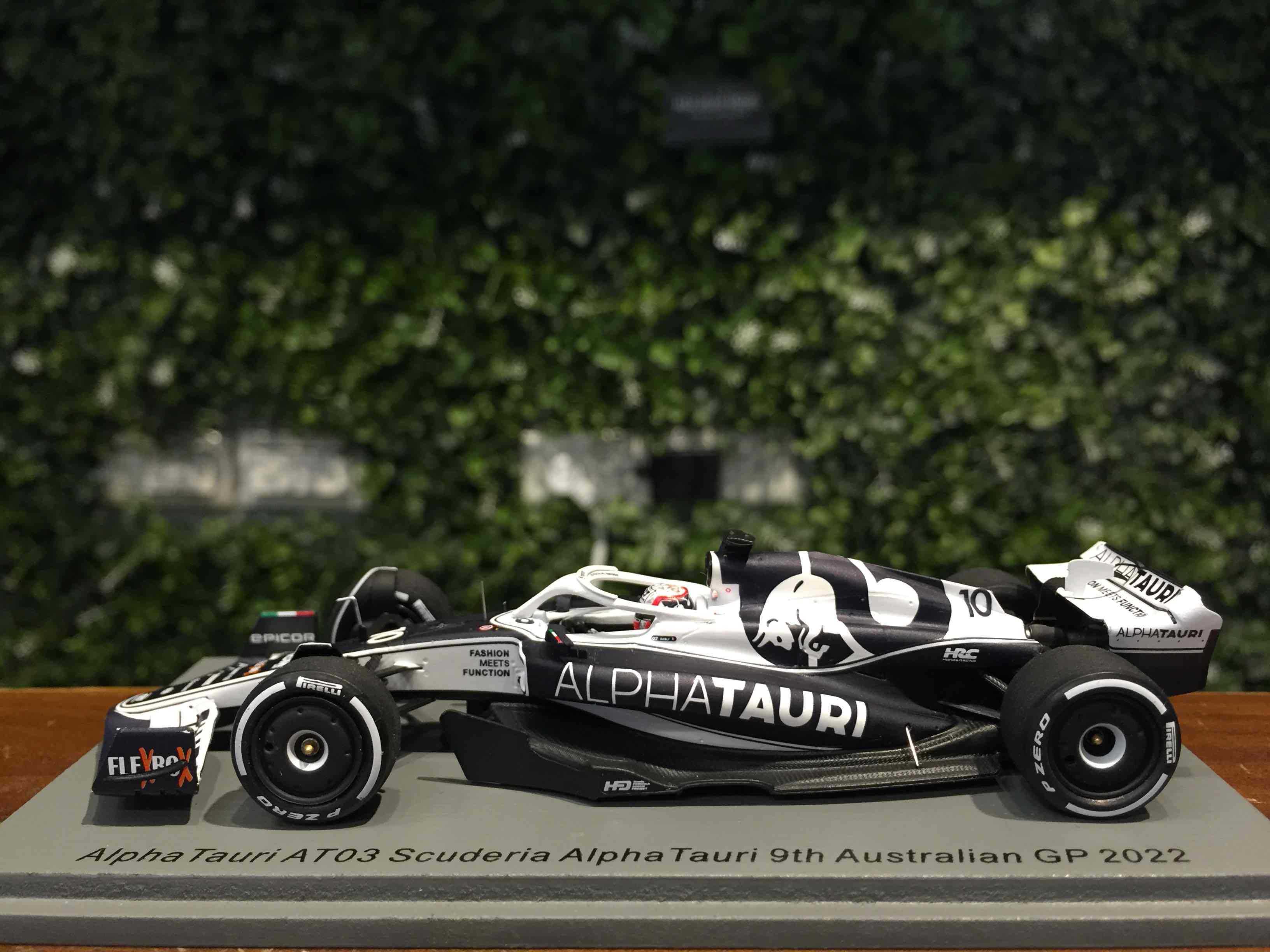 1/43 Spark AlphaTauri AT03 Pierre Gasly 9th 2022 S8526【MGM】