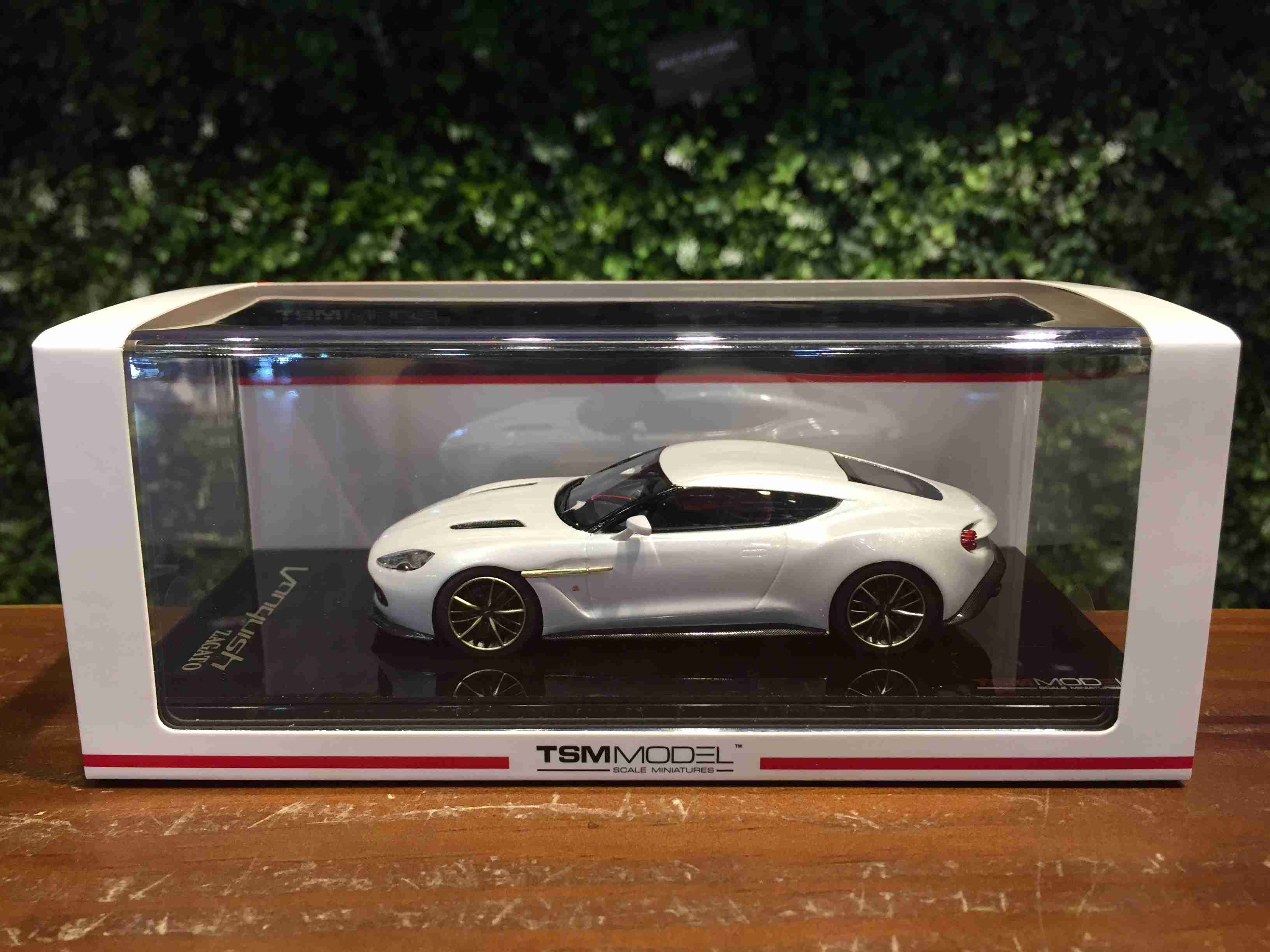 満点の Sold Out 限定品 Tsm 1 43 アストンマーティン Aston Martin Vanquish Zagato 白 Bagochile Cl