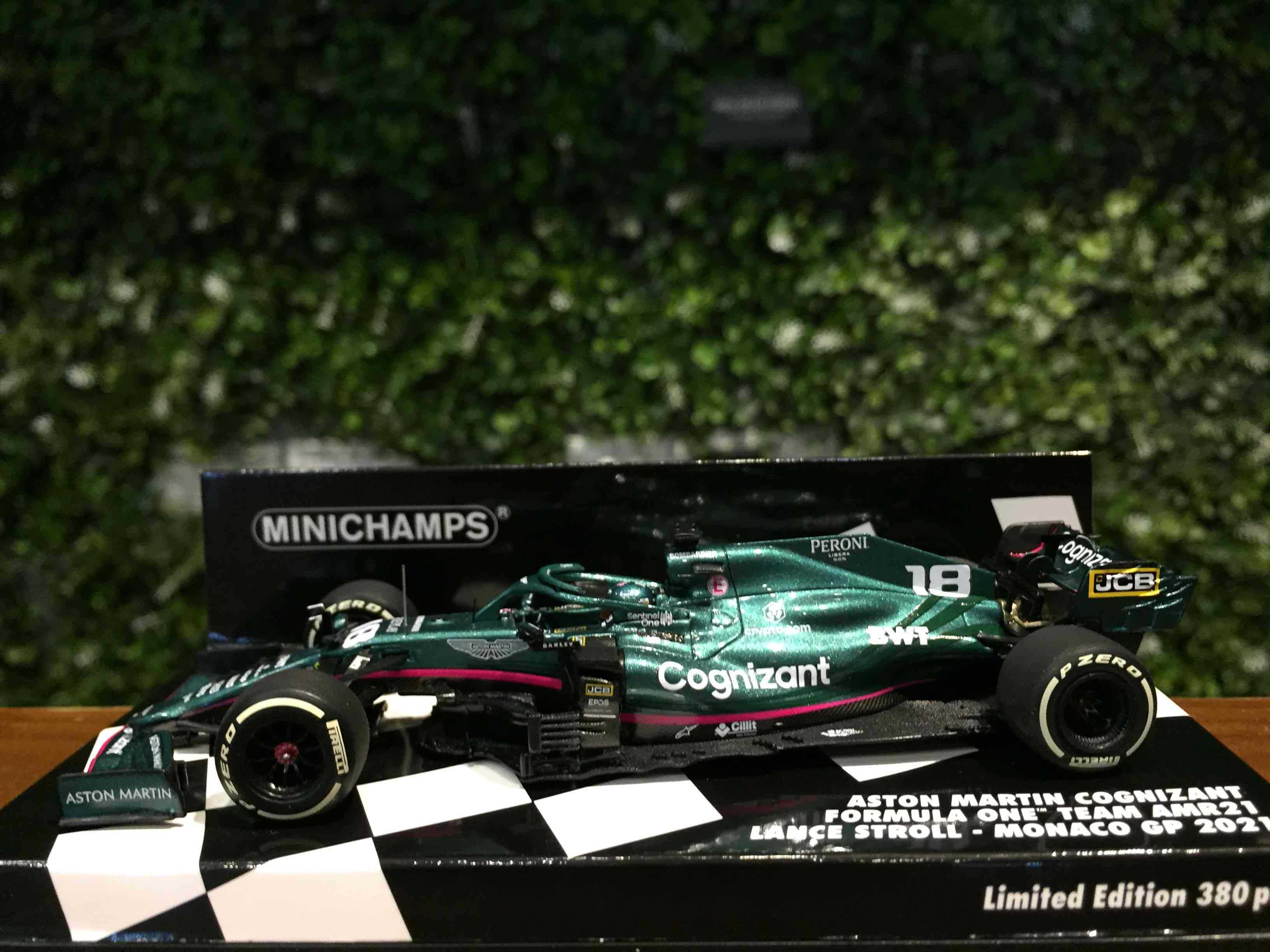 1/43 Minichamps AstonMartin AMR21 LanceStroll 417210618【MGM】