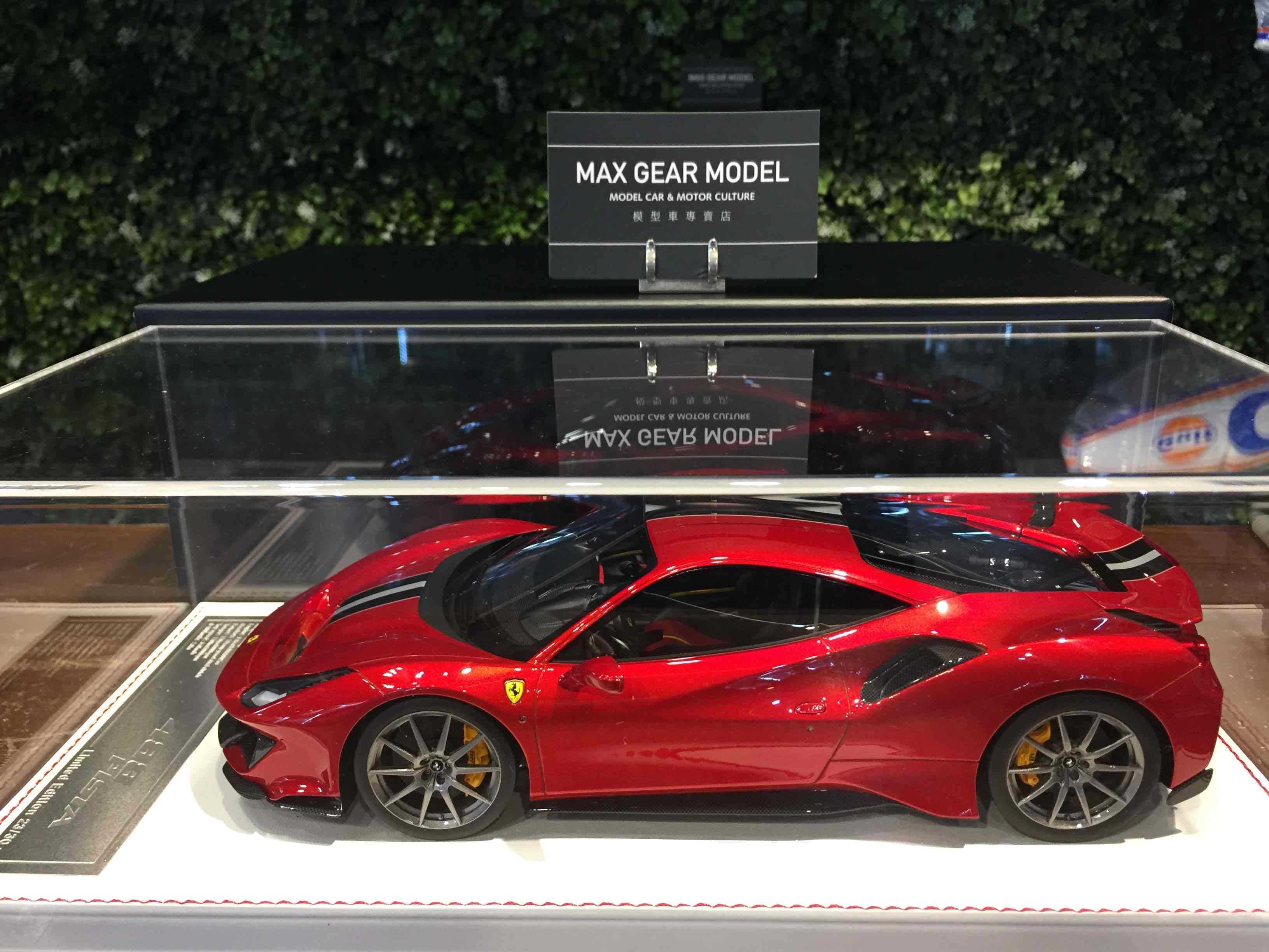 1/18 DinoModel Ferrari 488 Pista Rosso Fuoco FP005A【MGM】