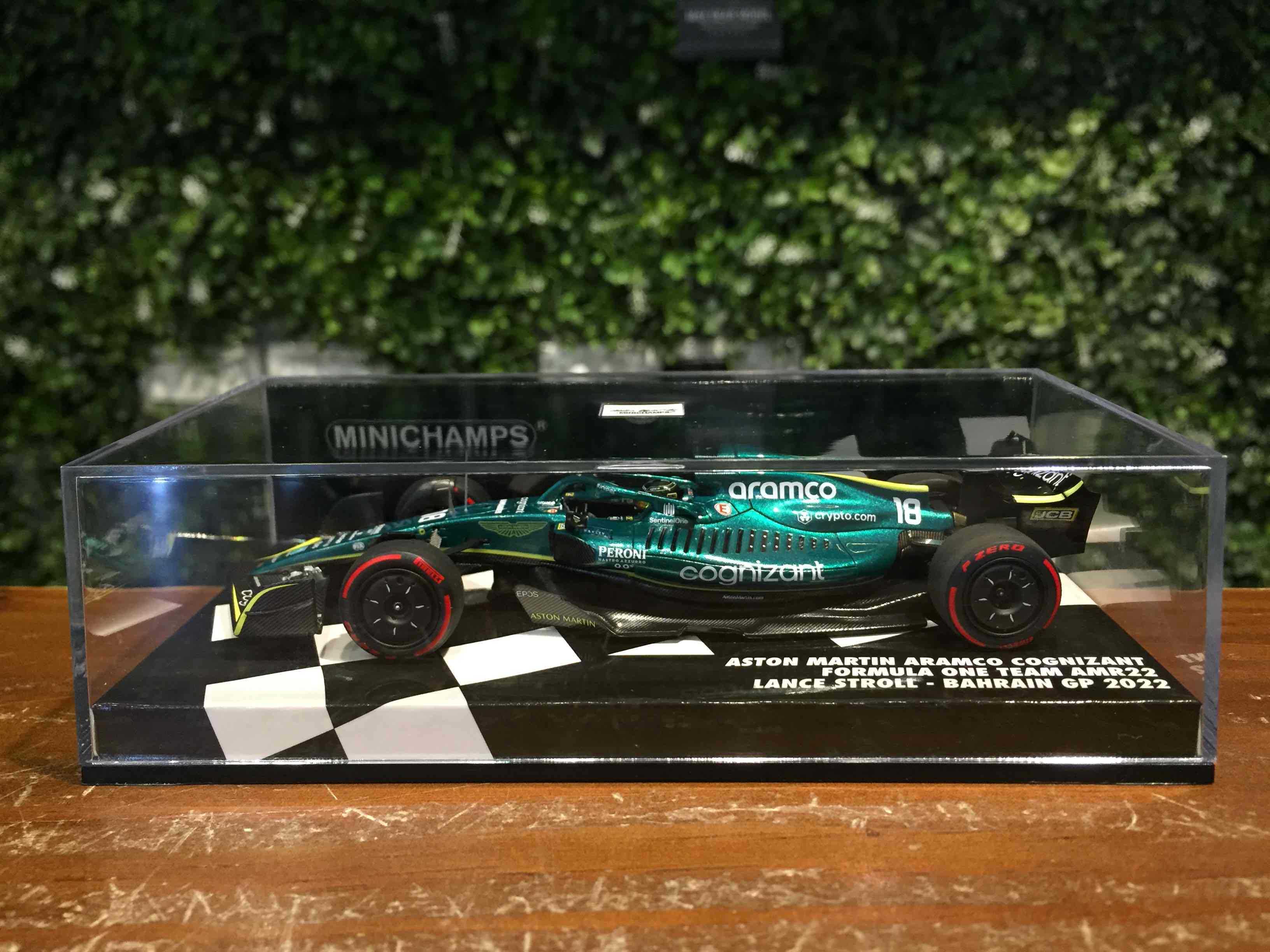 1/43 Minichamps Aston Martin AMR22 L.Stroll 417220118【MGM】