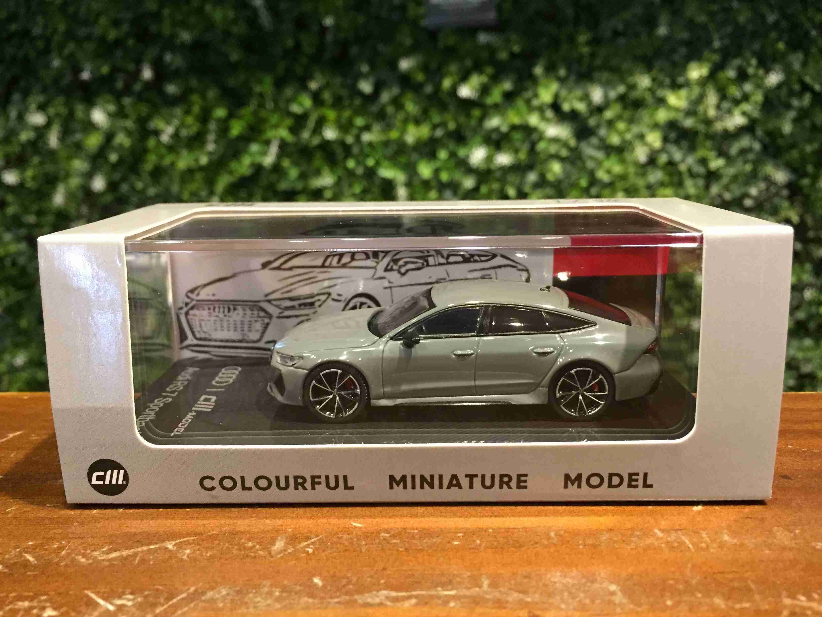 1/64 CM-Model Audi RS7 Sportback Grey CM64RS704【MGM】