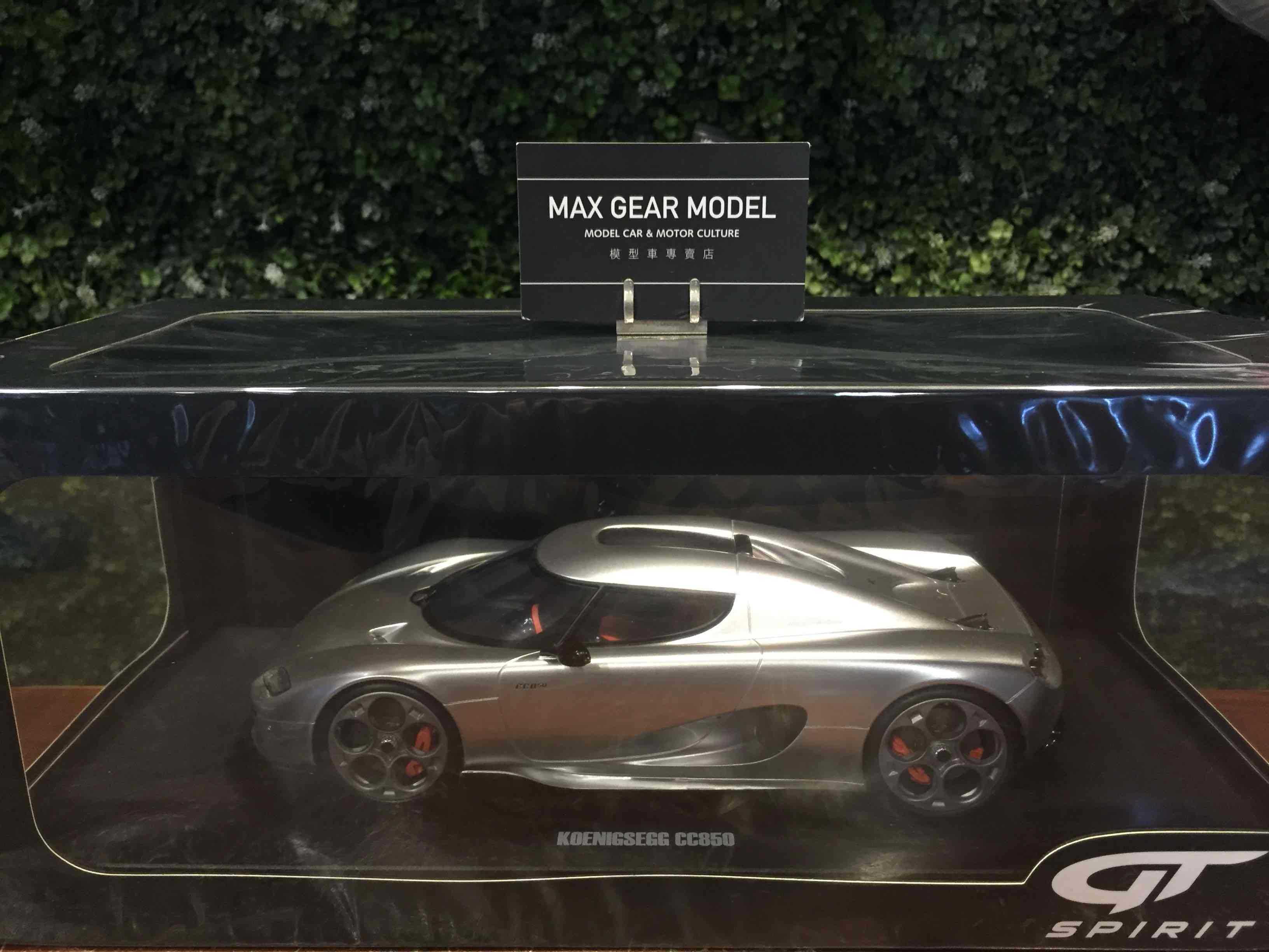 1/18 GT Spirit Koenigsegg CC850 Moon Silver GT452【MGM】
