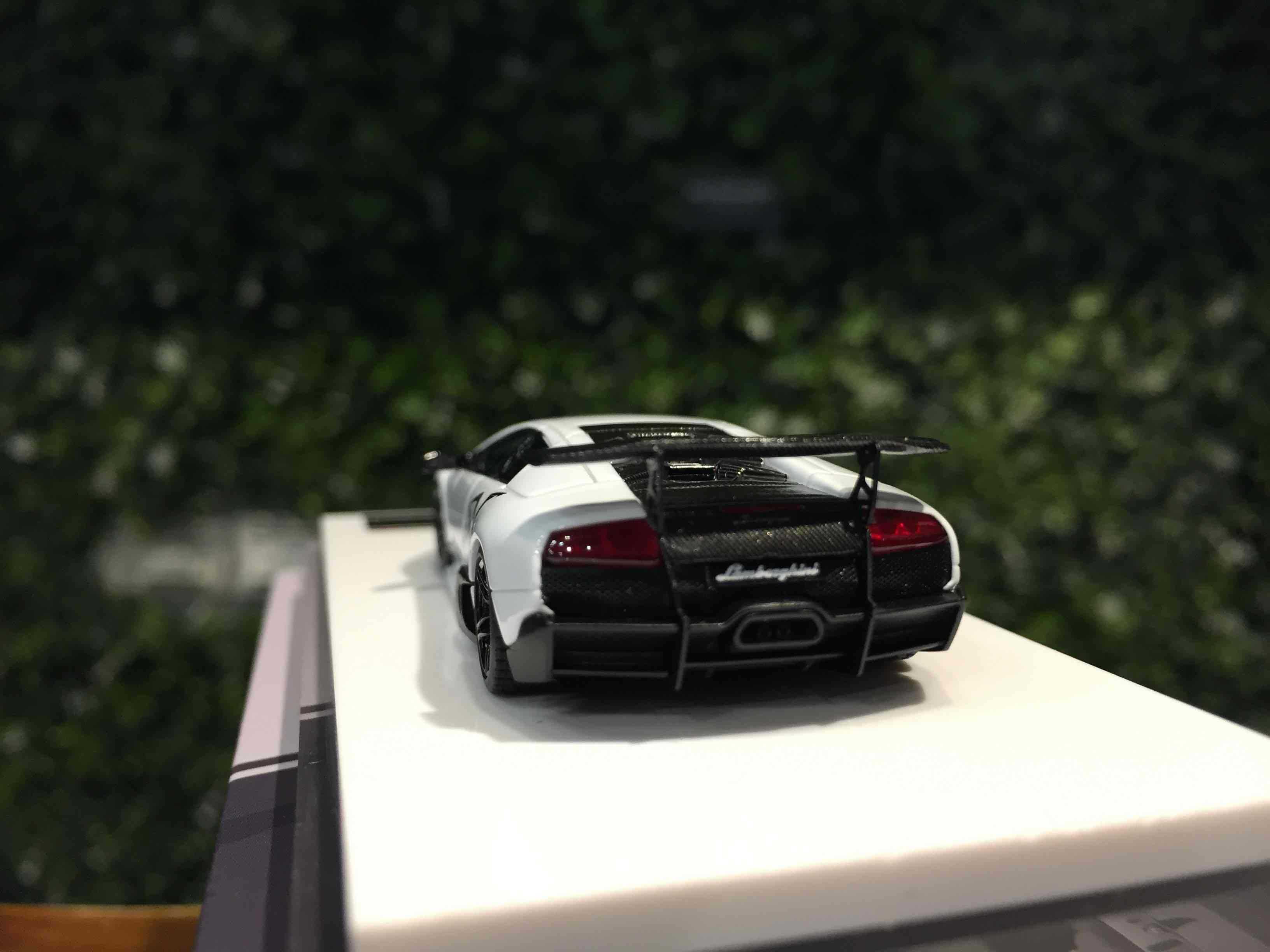 1/64 CarsLounge Lamborghini Murcielago LP670-4 SV WH【MGM】