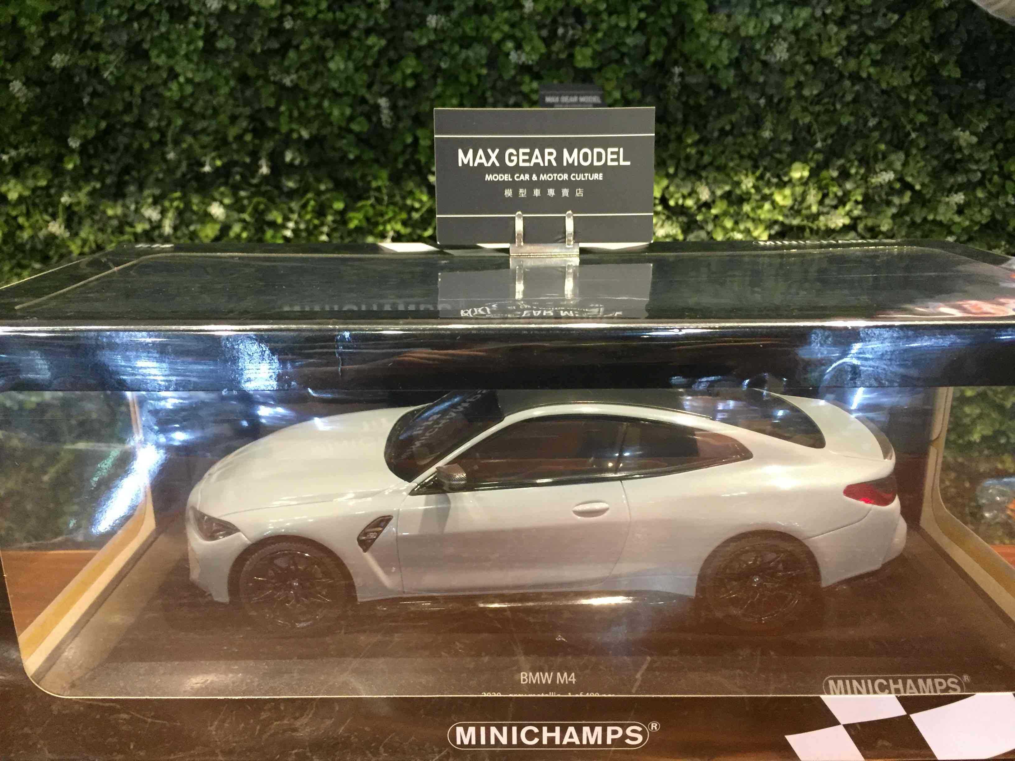1/18 Minichamps BMW M4 (G82) Grey Metallic 155020124【MGM】
