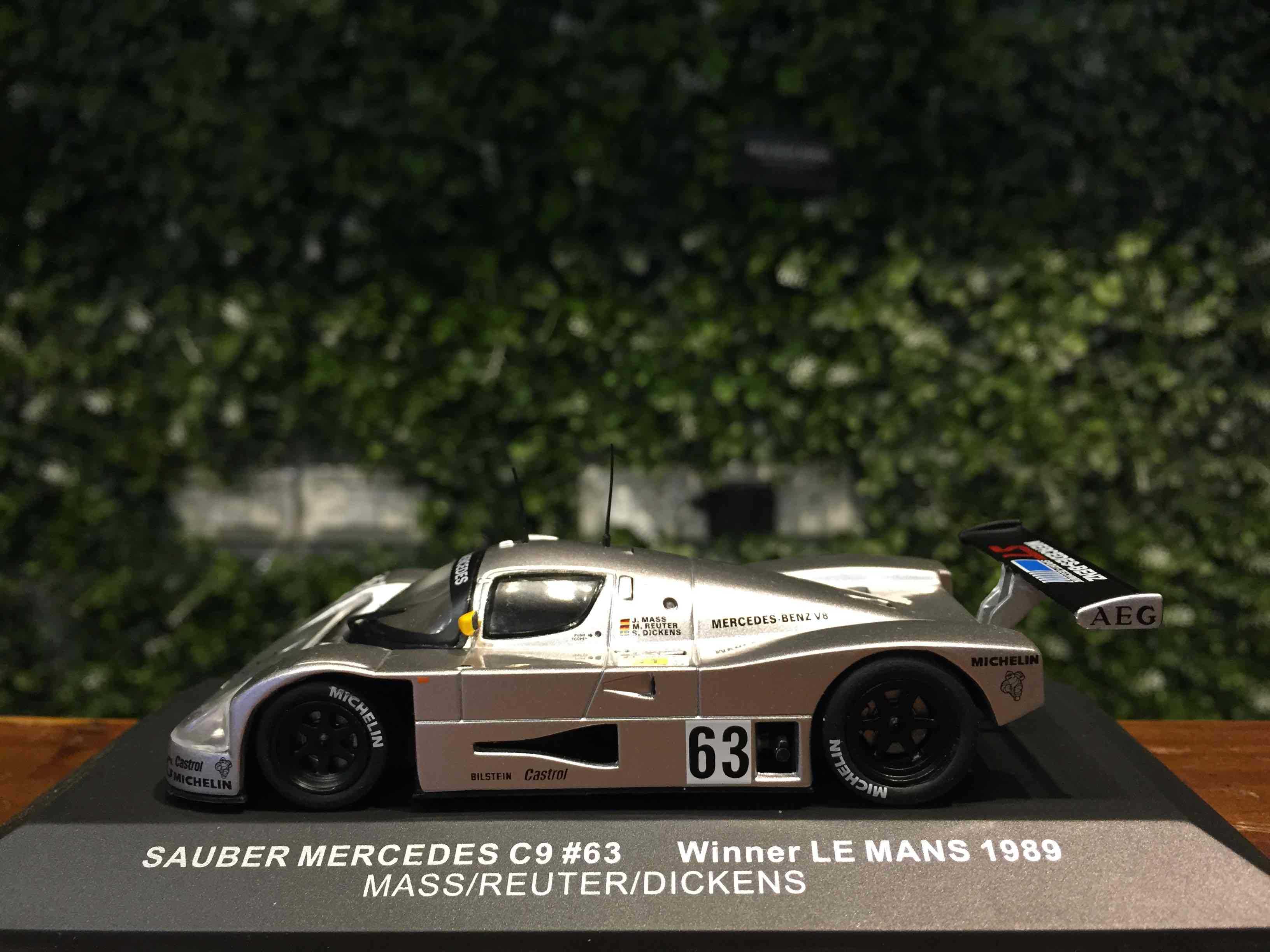 1/43 IXO Sauber Mercedes C9 #63 Winner 24h 1989 LM1989【MGM】
