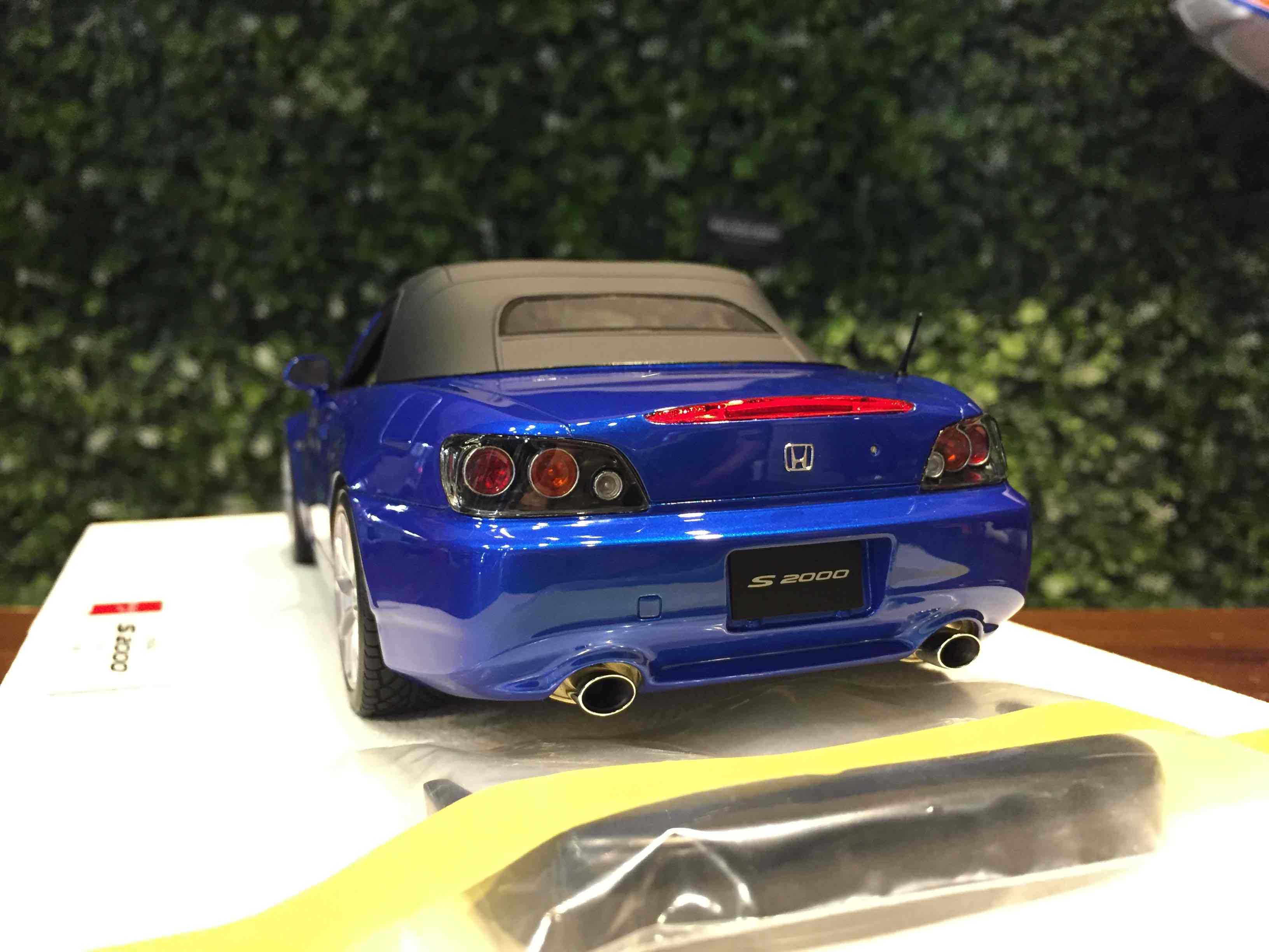 1/18 MakeUp Honda S2000 (AP2) 2005 Blue Pearl EML118A【MGM】