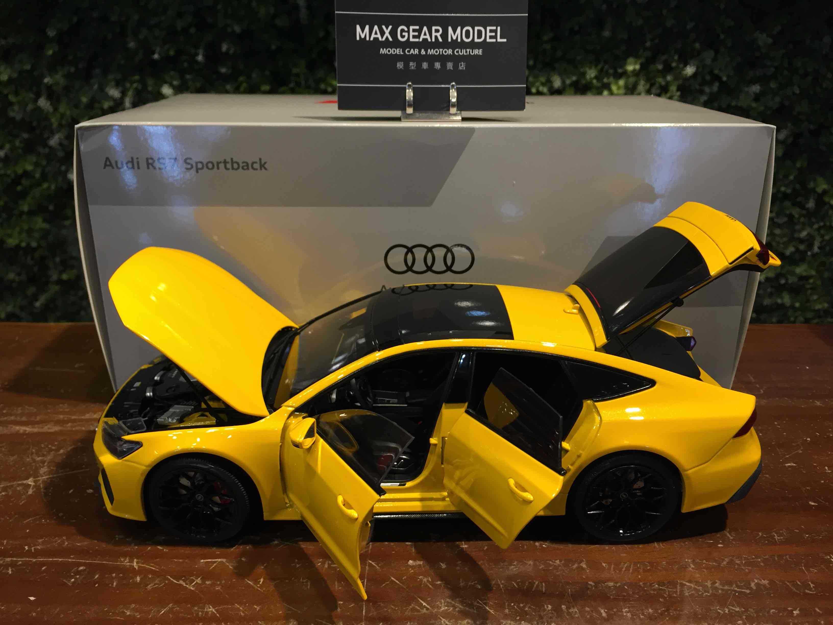 1/18 KengFai Audi RS7 Sportback (C8) 2021 Yellow【MGM】