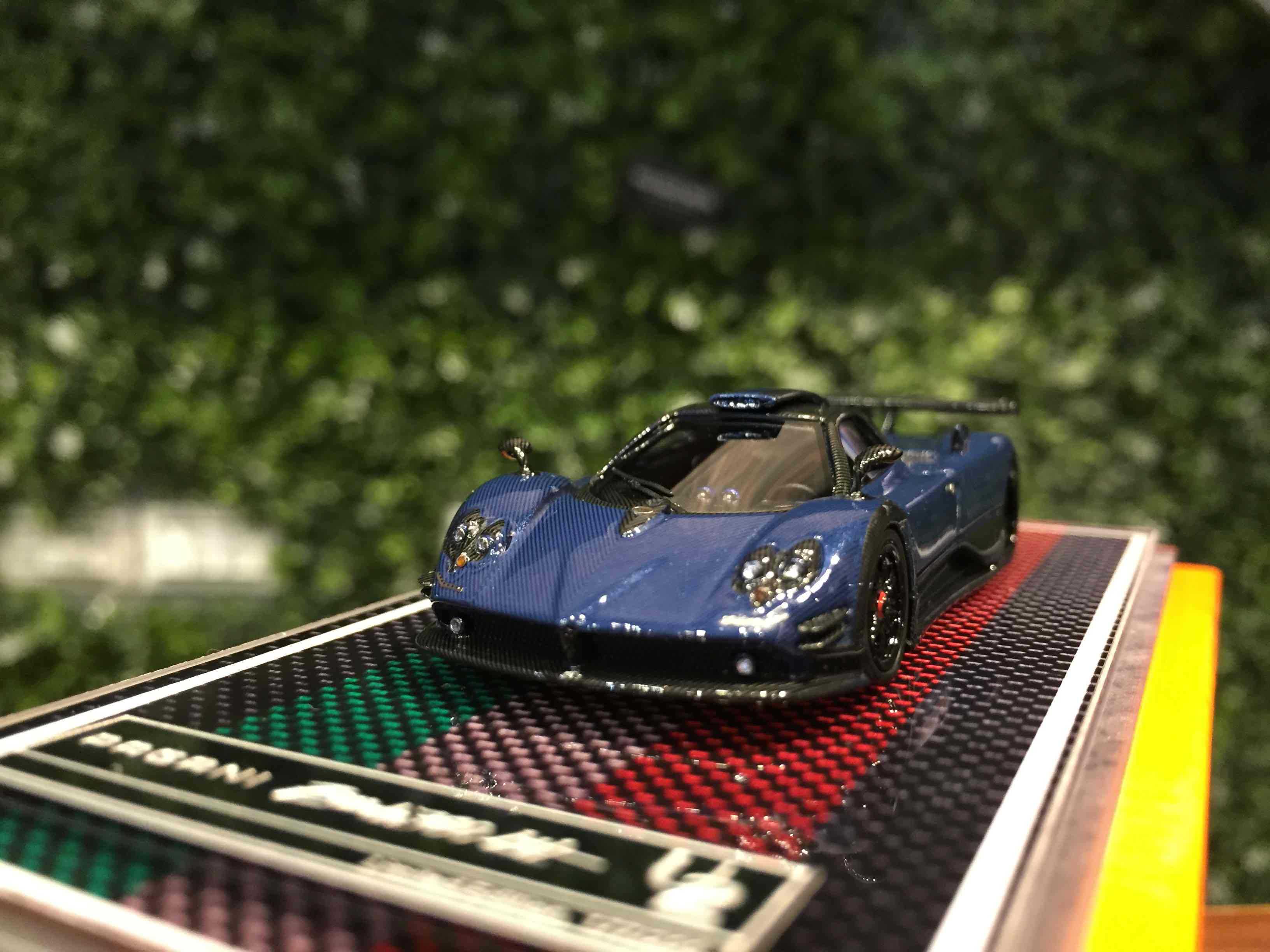 1/64 U2 Pagani Zonda 760LH Blue Carbon【MGM】