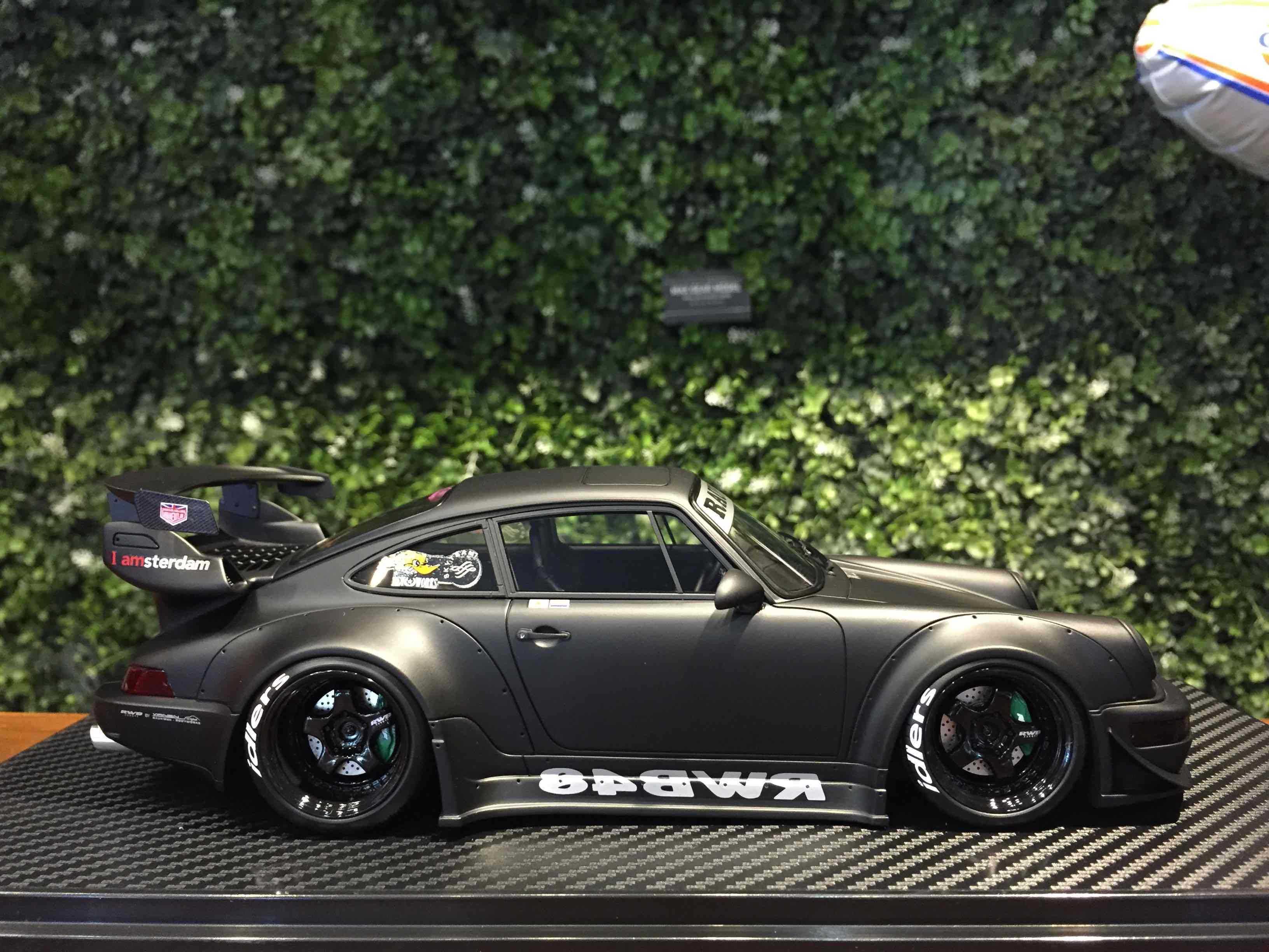 1/18 Ignition RWB Porsche 911 (964) Matte Black IG2463【MGM】