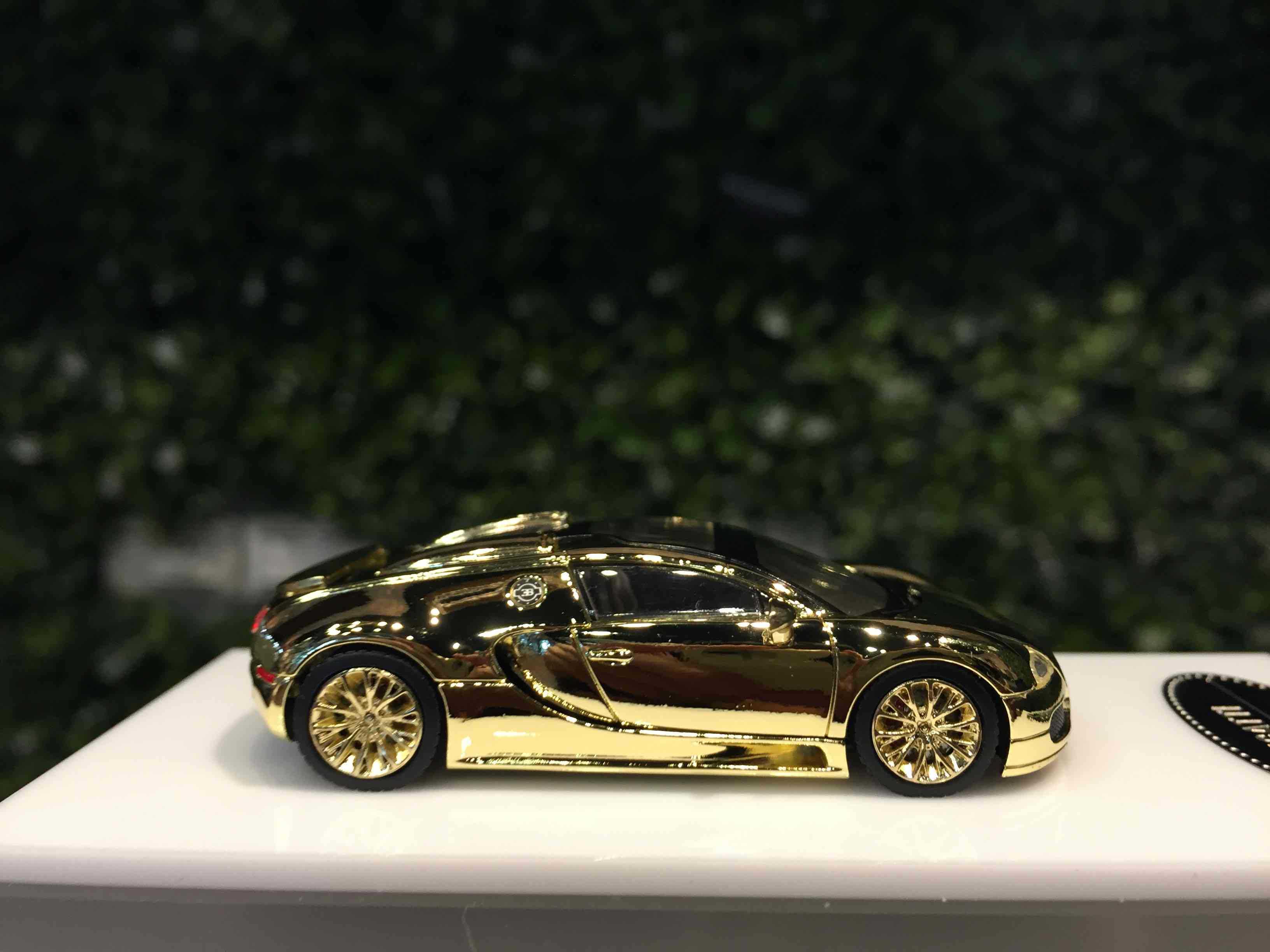 1/64 Mortal Bugatti Veyron Chrome Gold【MGM】