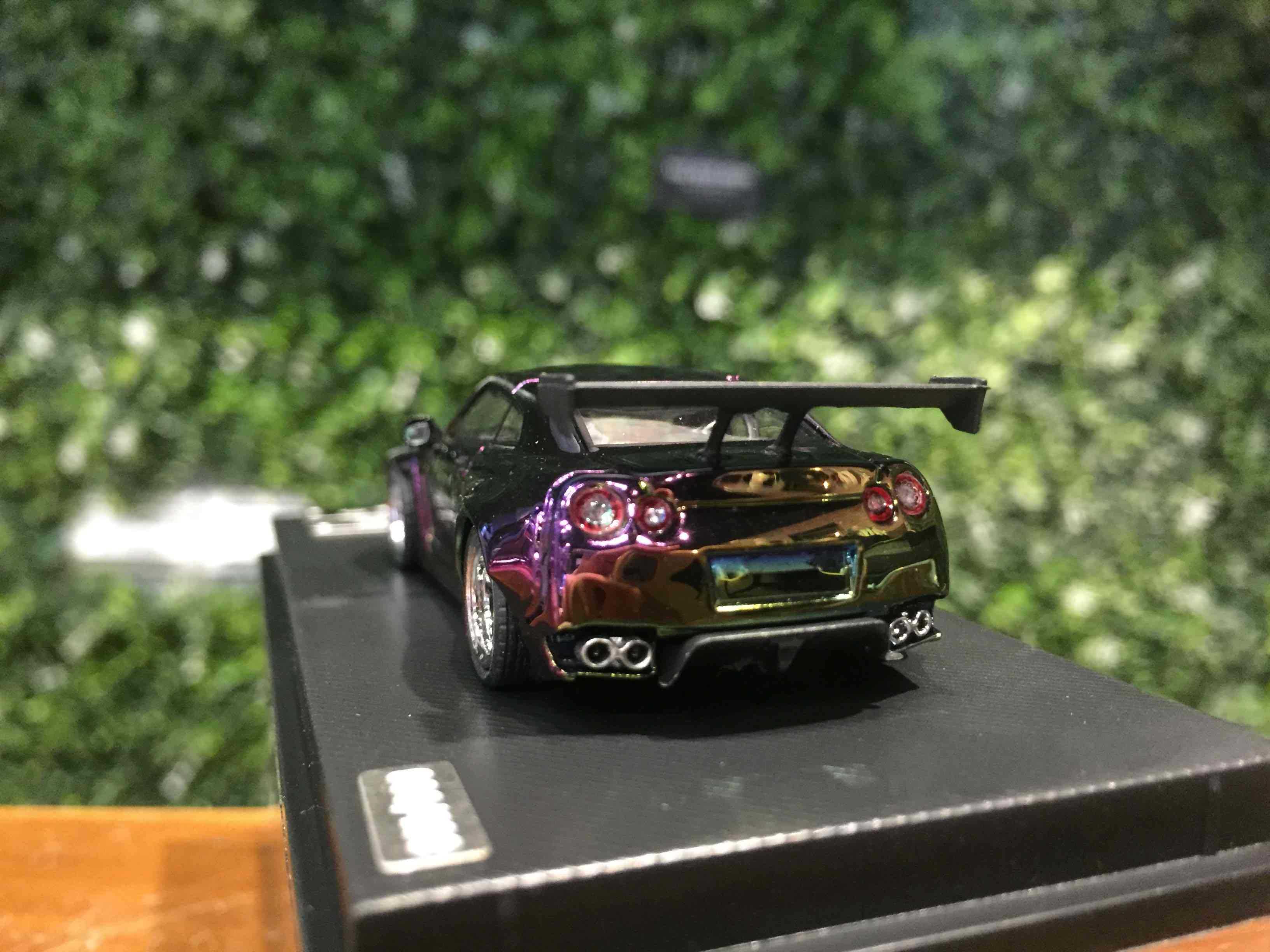 1/64 Solo Pandem Nissan GT-R (R35) Chrome Purple【MGM】