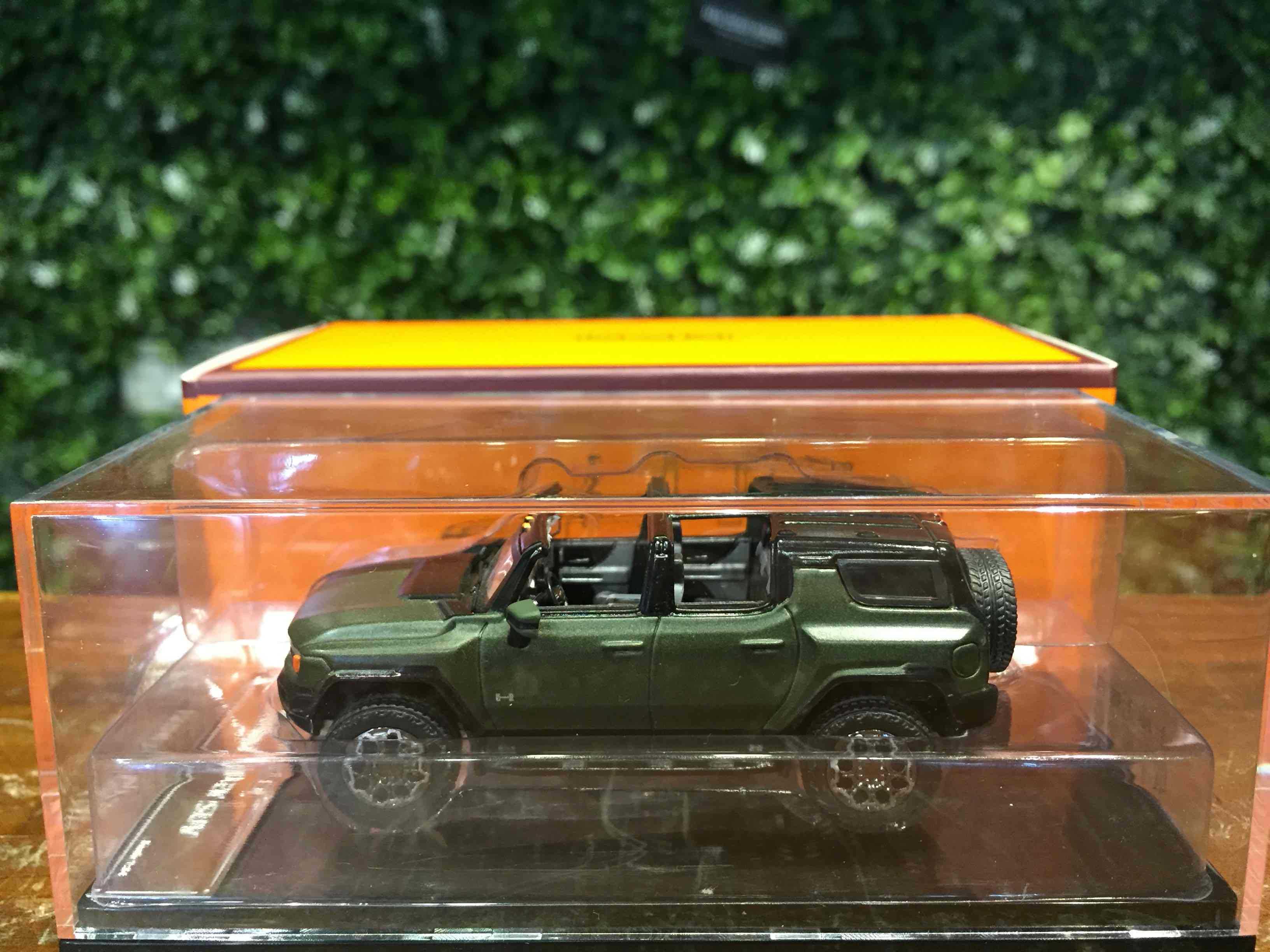 1/64 GCD GMC Hummer EV SUV 2023 Matt Green KS049359【MGM】