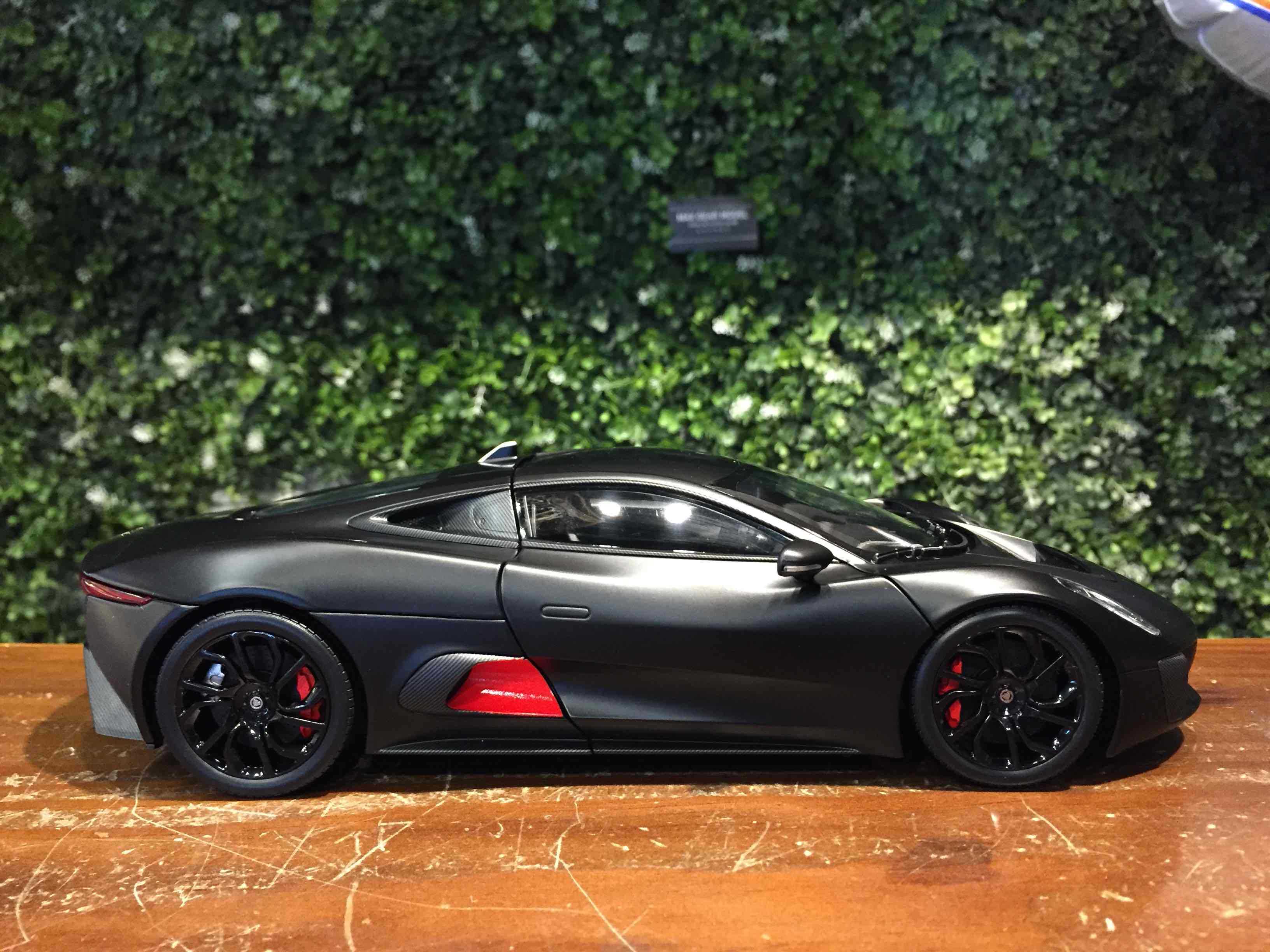 1/18 Almost Real Jaguar C-X75 2013 Satin Black 810605【MGM】