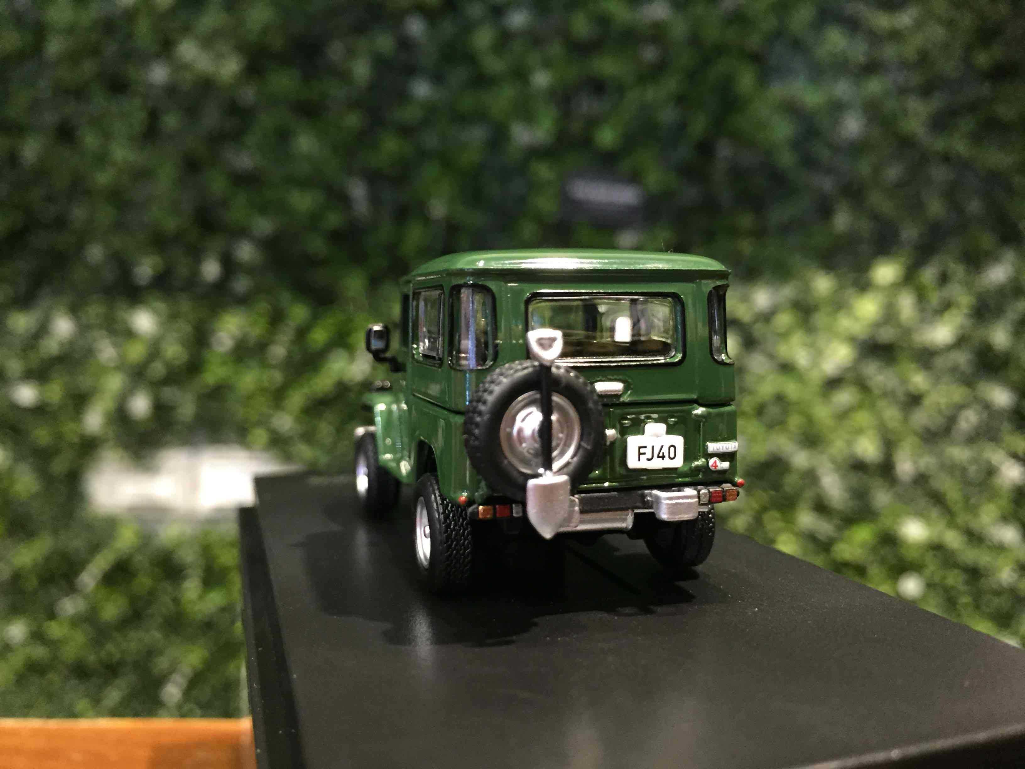 1/64 HF Toyota Land Cruiser FJ40 Green HF64FJ4008DGWH【MGM】