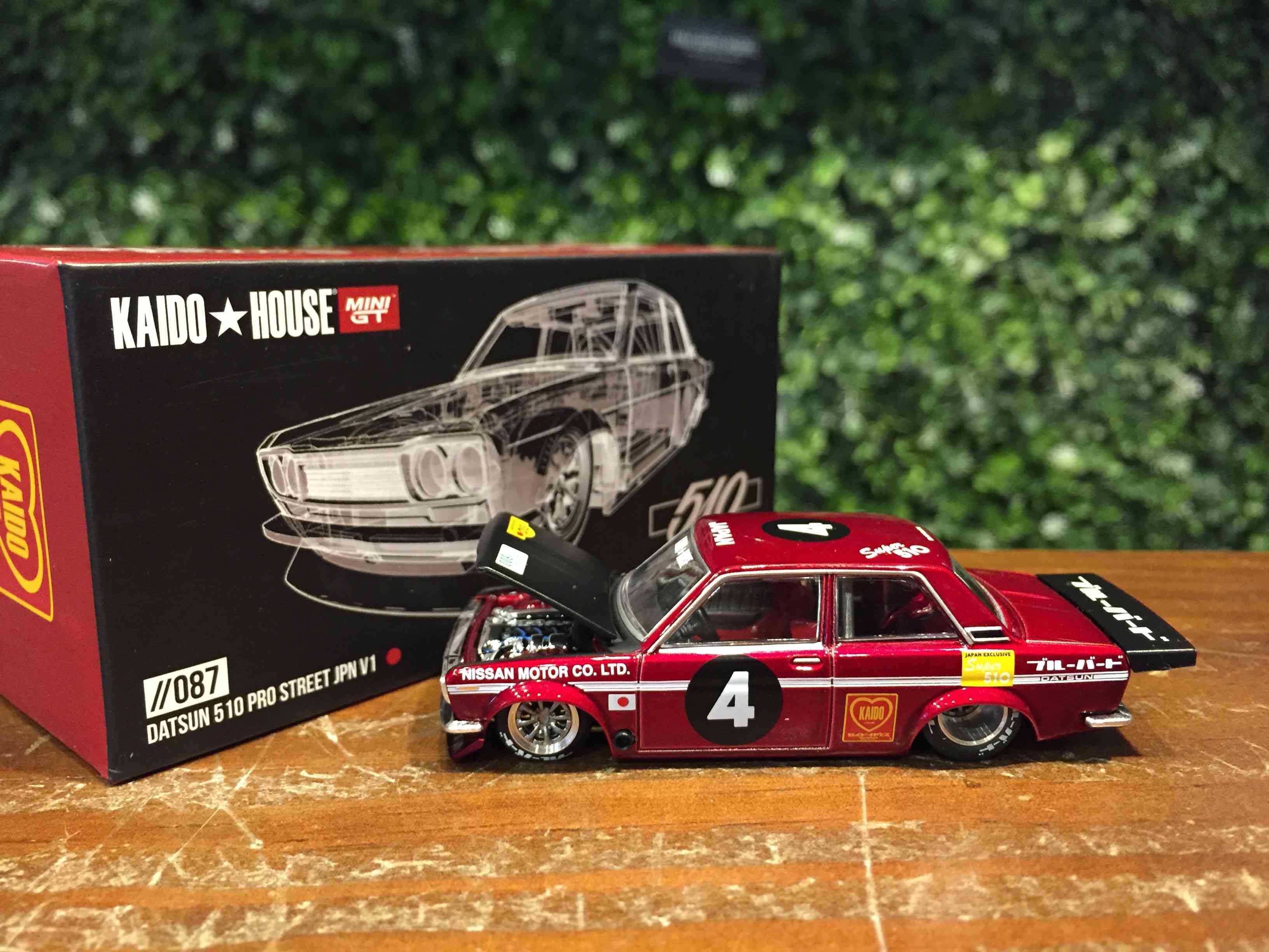 1/64 MiniGT Datsun 510 Pro Street JPN KHMG087【MGM】