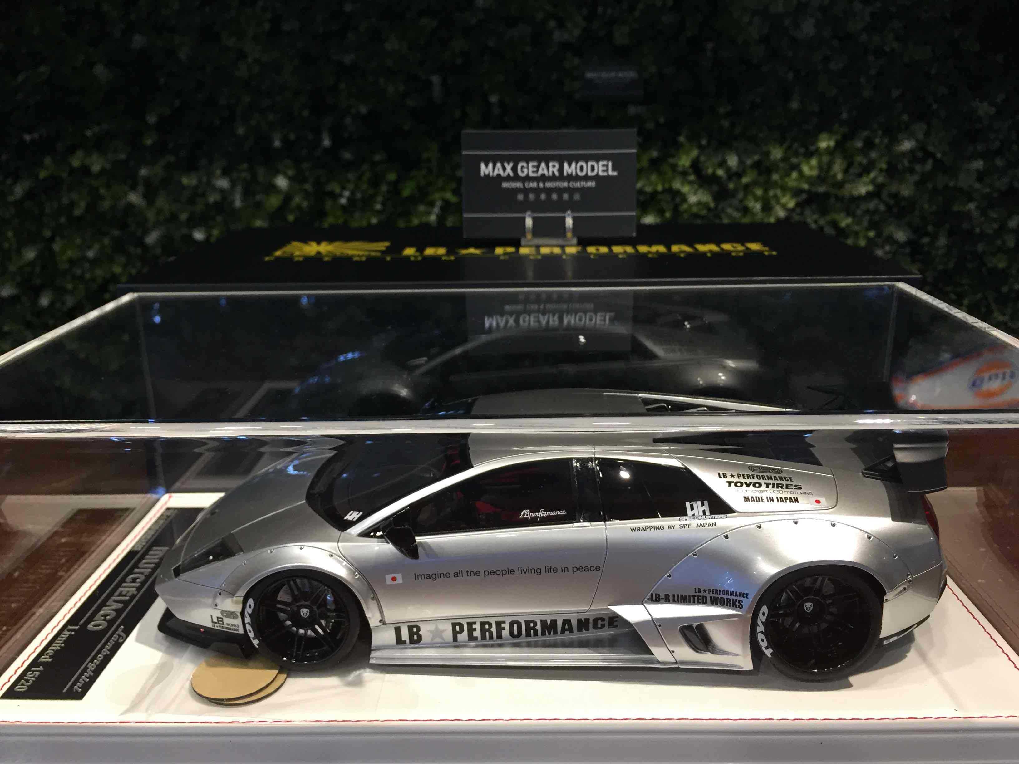 1/18 LBWK Lamborghini Murcielago LP670 Chrome Silver【MGM】