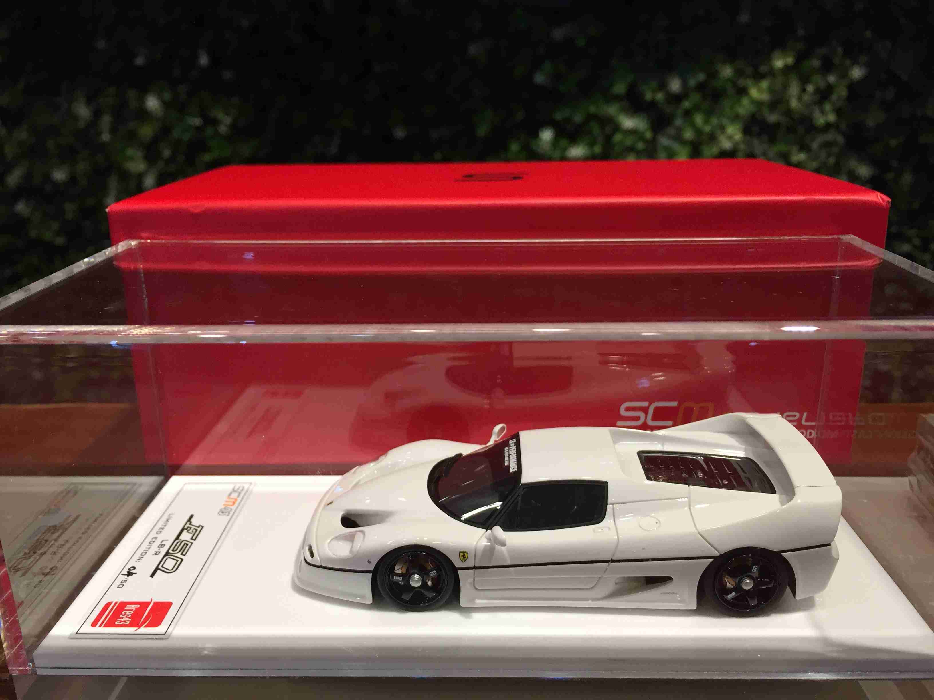 1/43 SCM LB-Works Ferrari F50 White CM608Q【MGM】