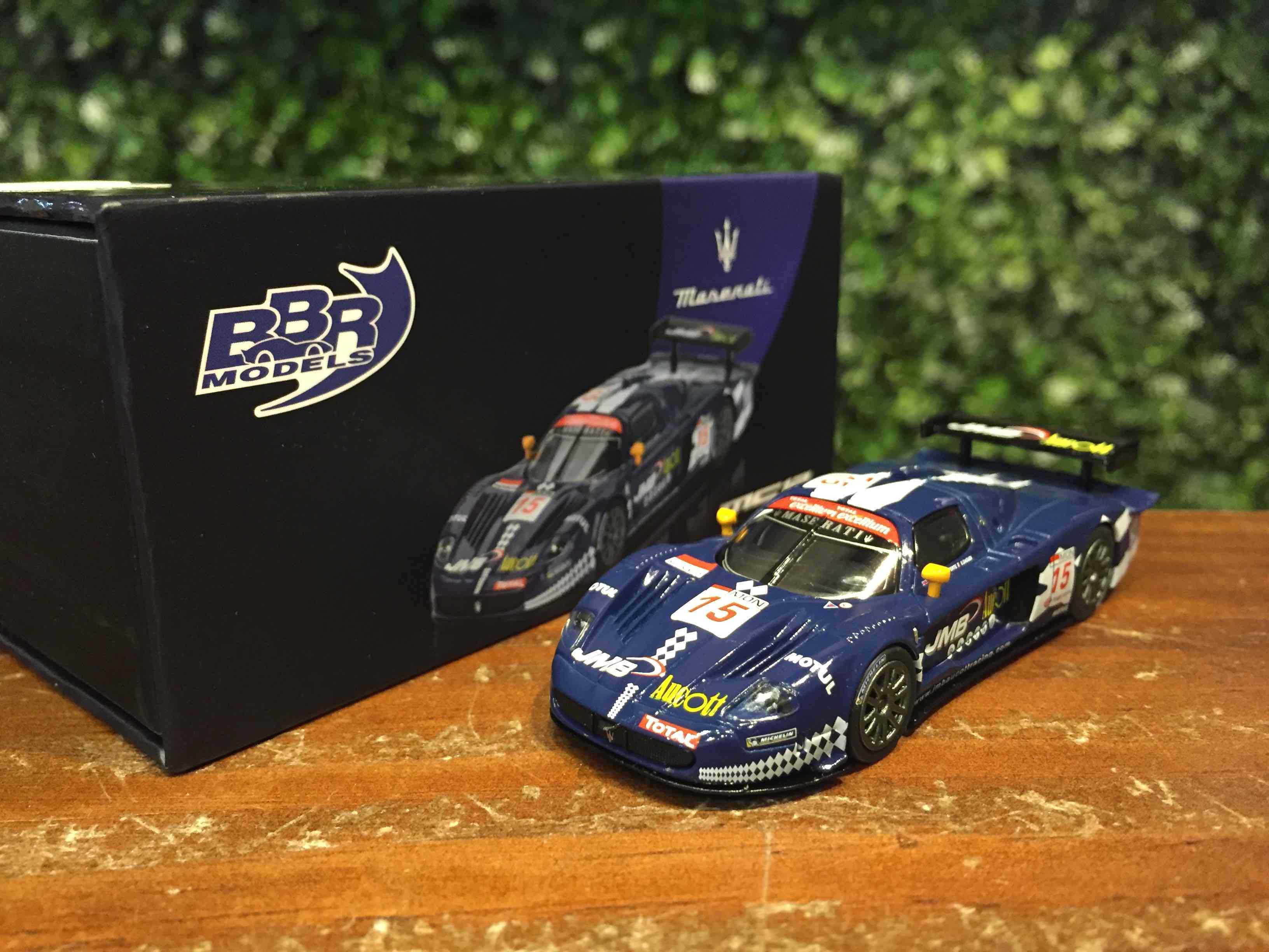 1/64 BBR Maserati MC12 Competizione #15 FIA BBRDIE6424【MGM】