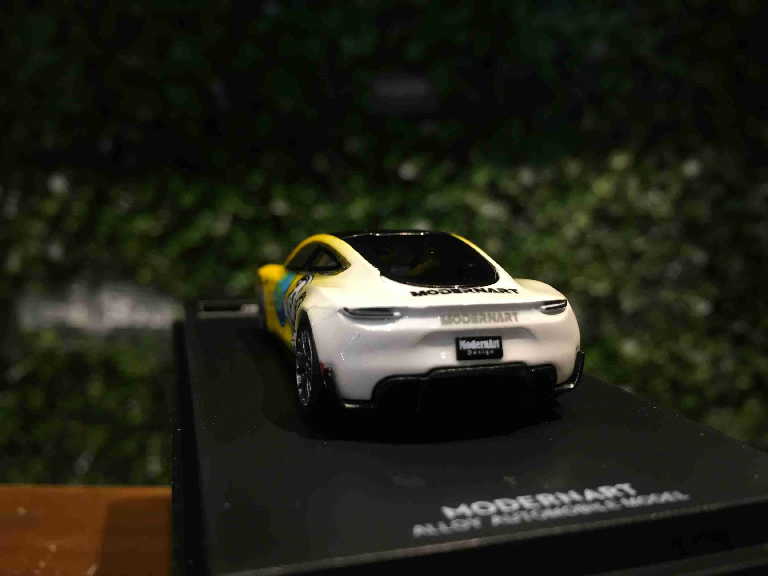 1/64 TimeModel Tesla Roadster Concept Yellow MD6422061【MGM】