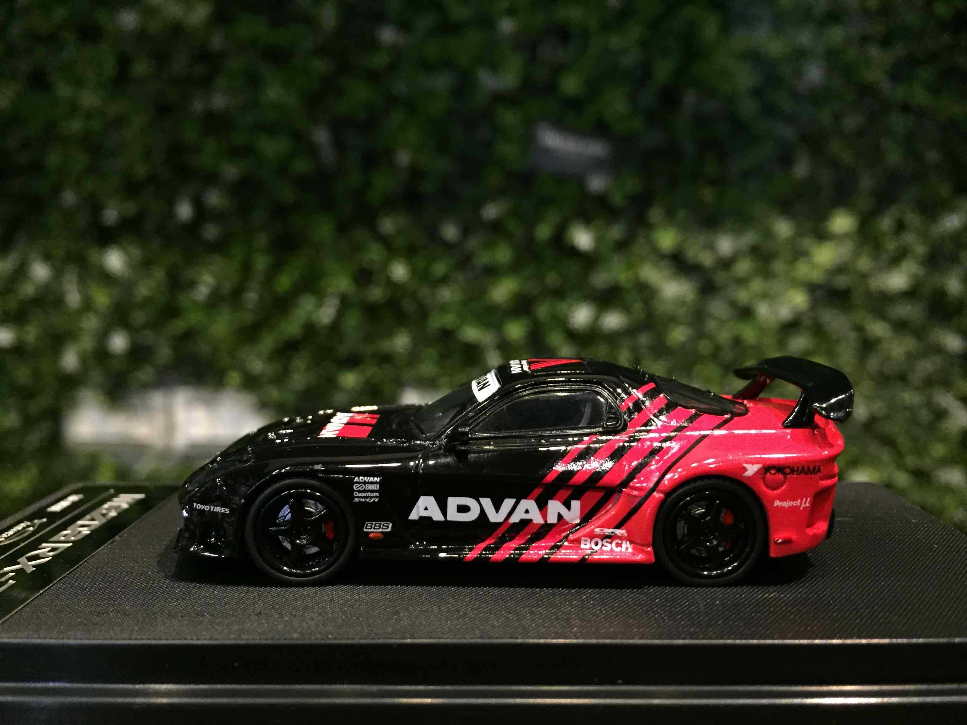 1/64 Aurora Veilside Fortune 7 Mazda RX7 Advan AM645806【MGM】