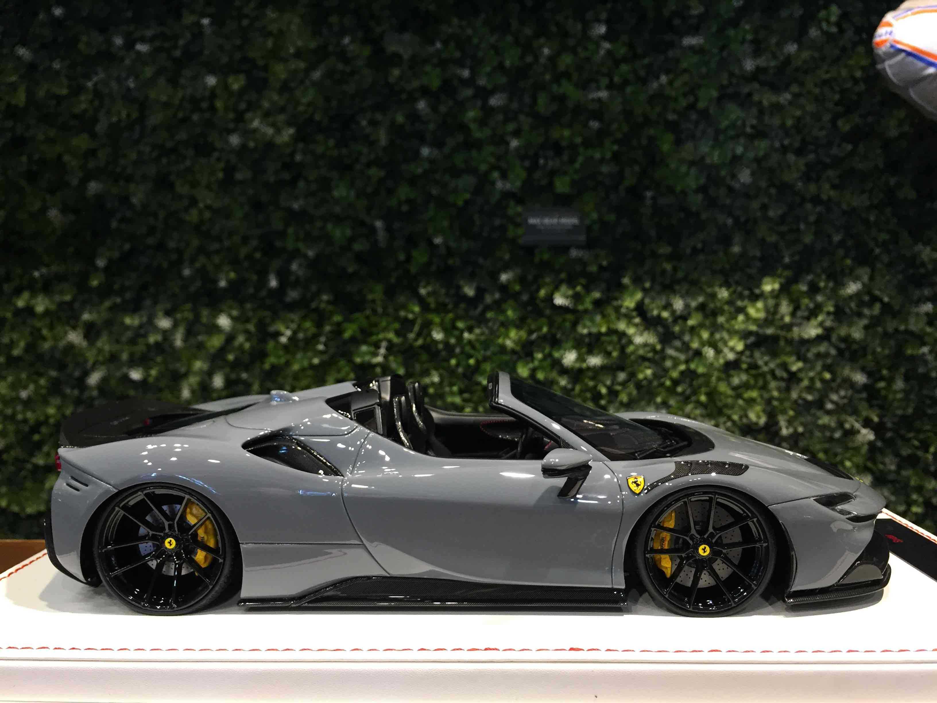 1/18 Runner Novitec Ferrari SF90 Spider Nardo Grey【MGM】