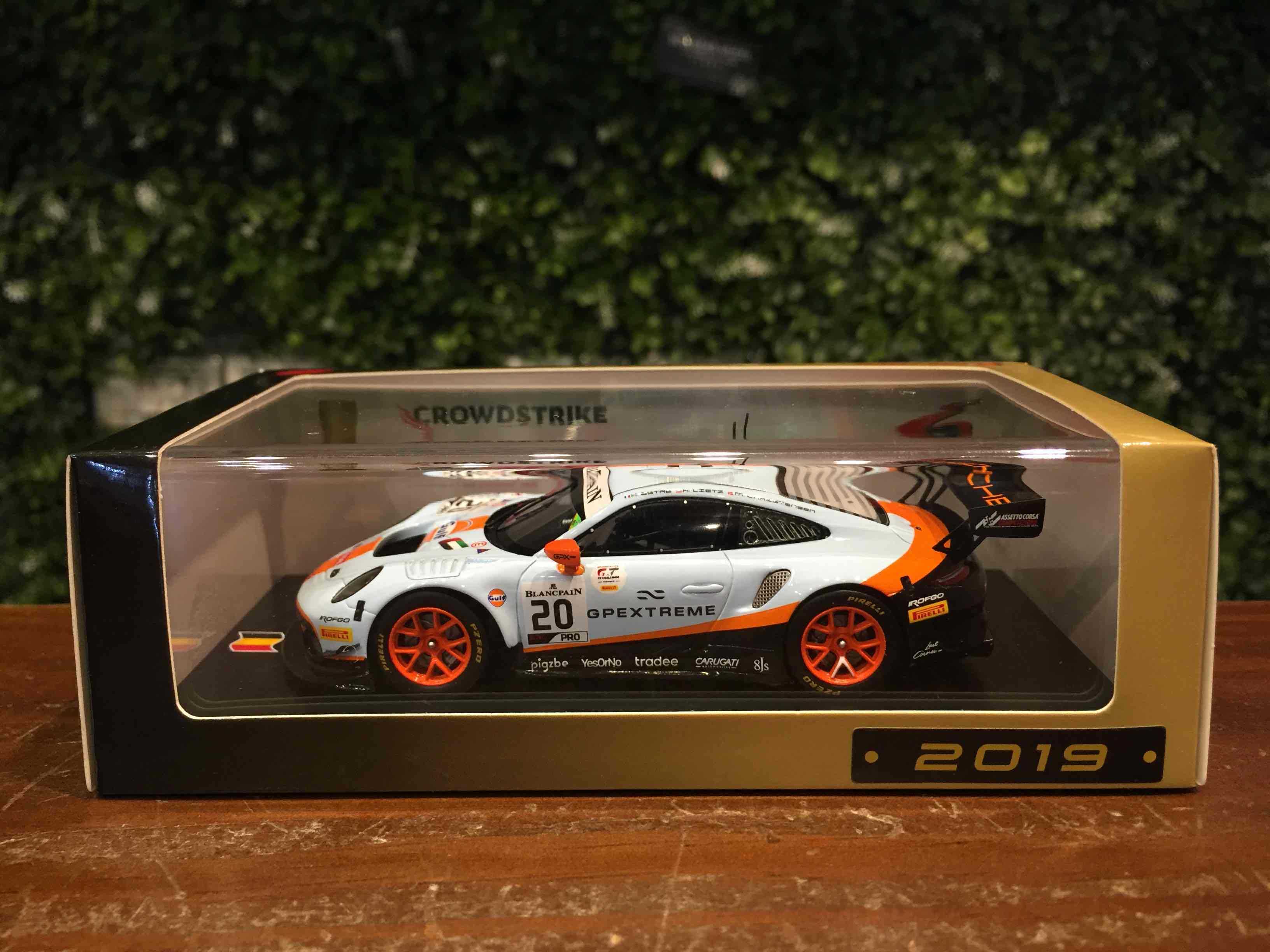 1/43 Spark Porsche 911 GT3 R Winner 24H SPA 43SPA2019【MGM】