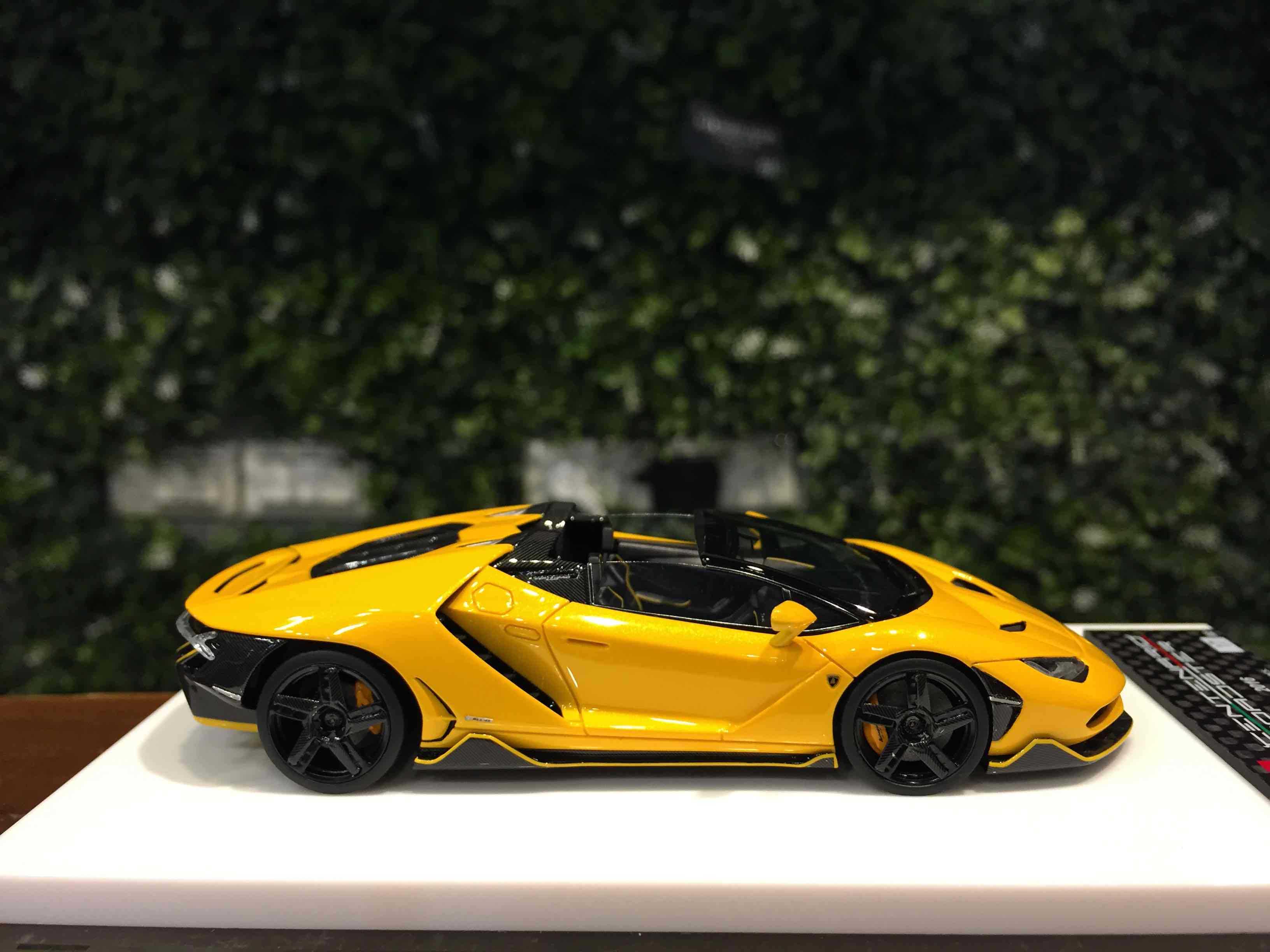 1/43 MakeUp Lamborghini Centenario Roadster 2016 EM406E【MGM】