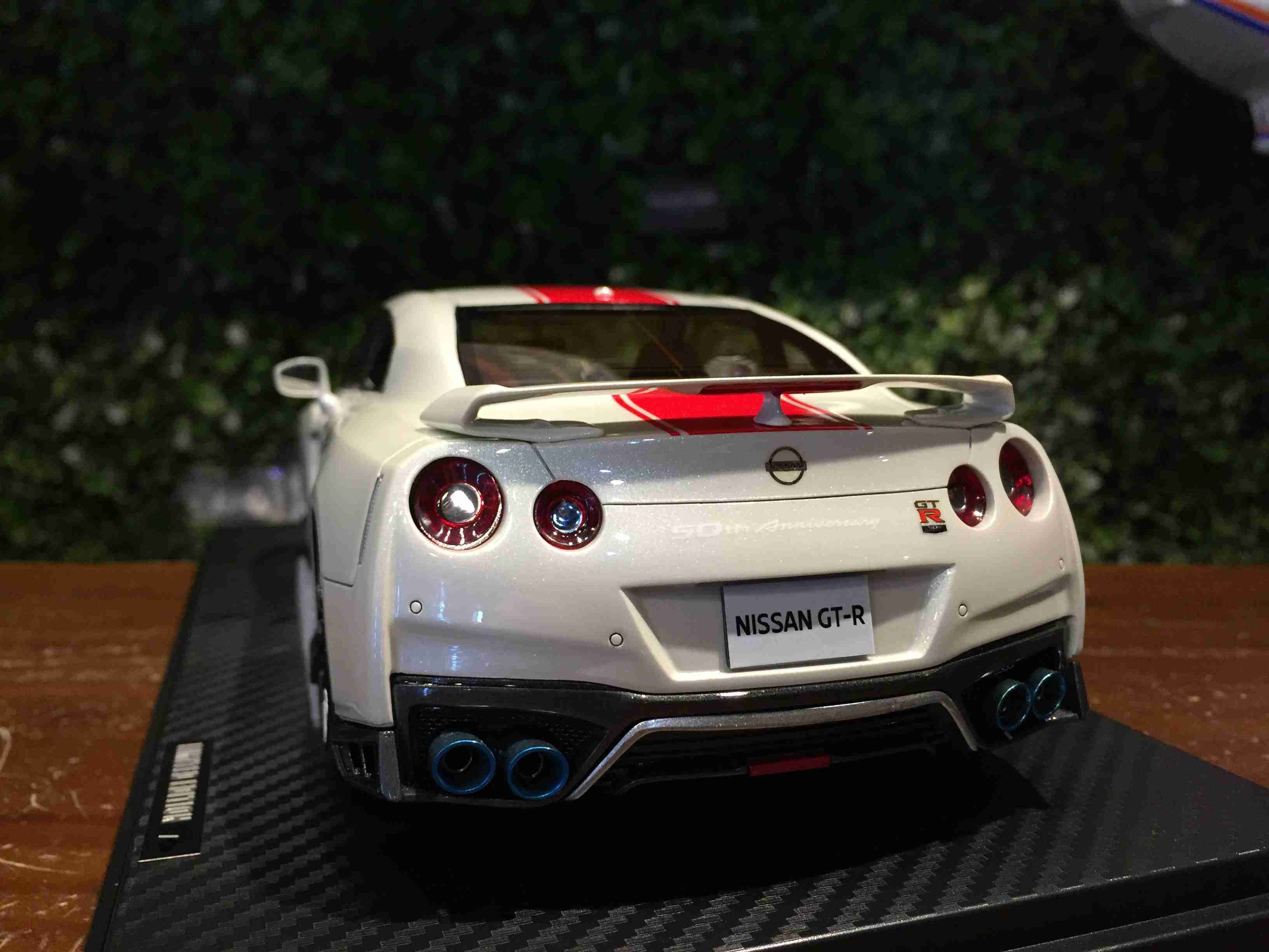 1/18 Onemodel Nissan GT-R (R35) 2020 50th Anni White【MGM】