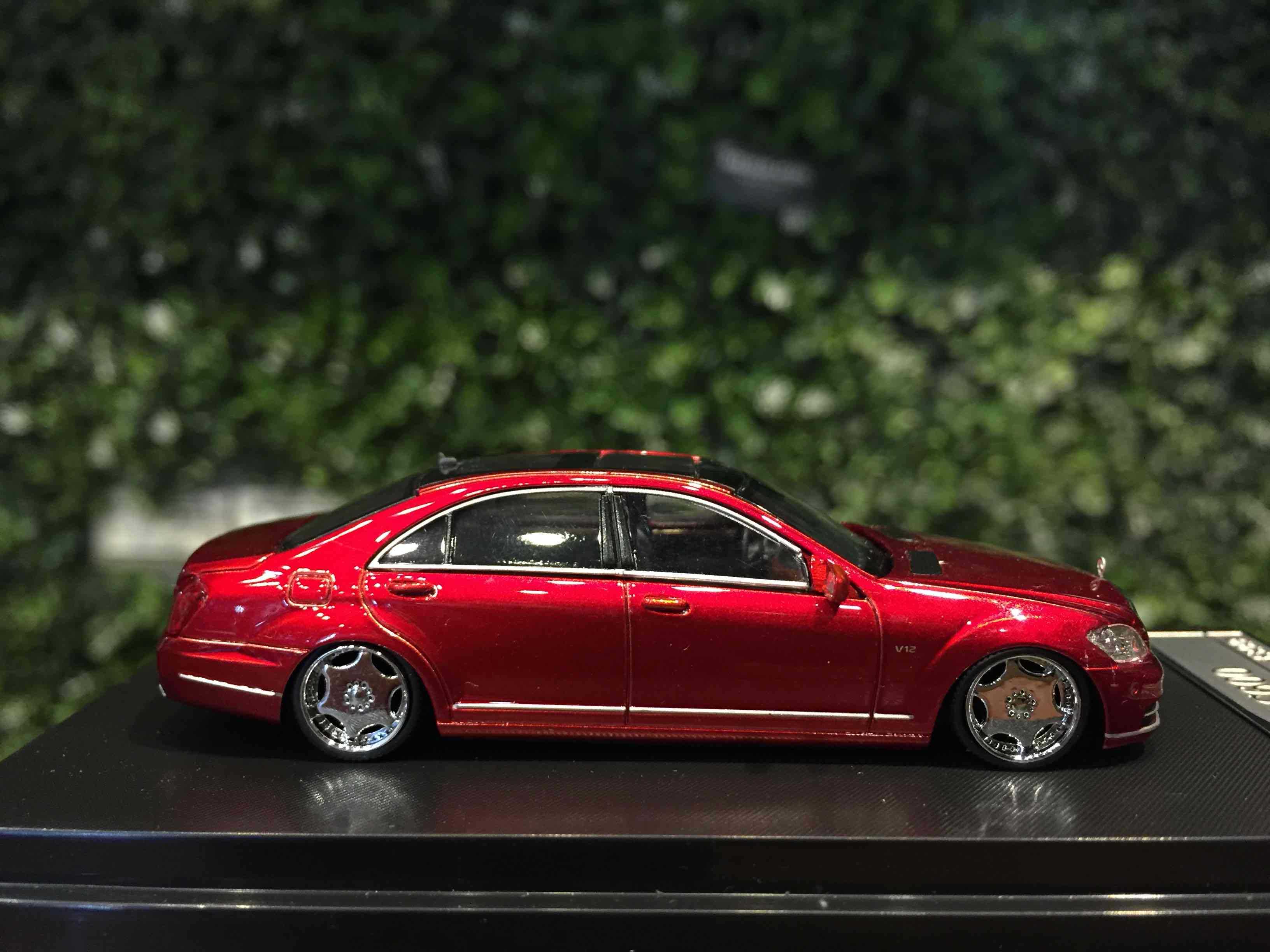 1/64 StreetWeapon Mercedes-Benz S-Class (W221) Red【MGM】