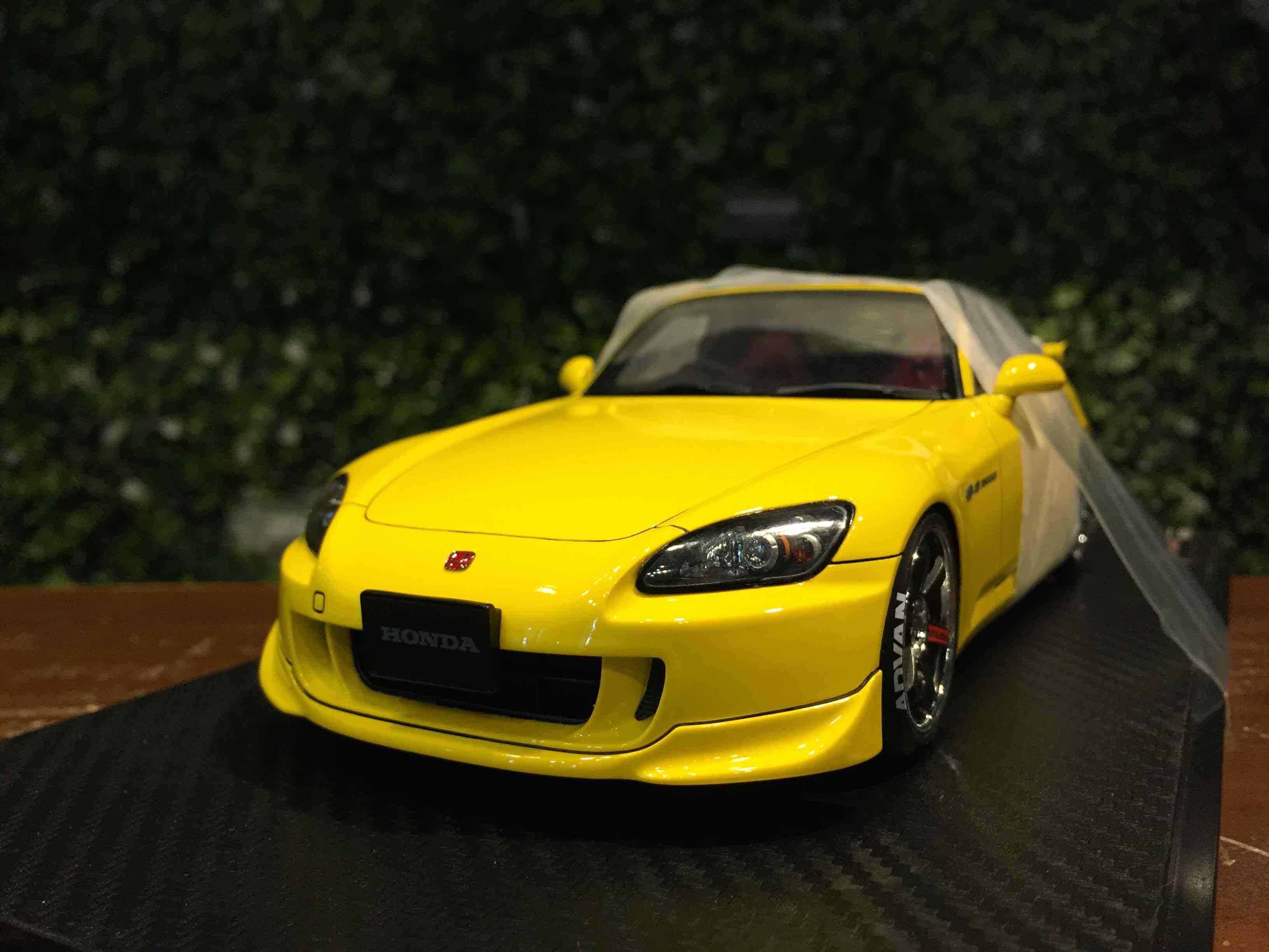 1/18 Ignition Honda S2000 (AP2) Yellow IG2589【MGM】