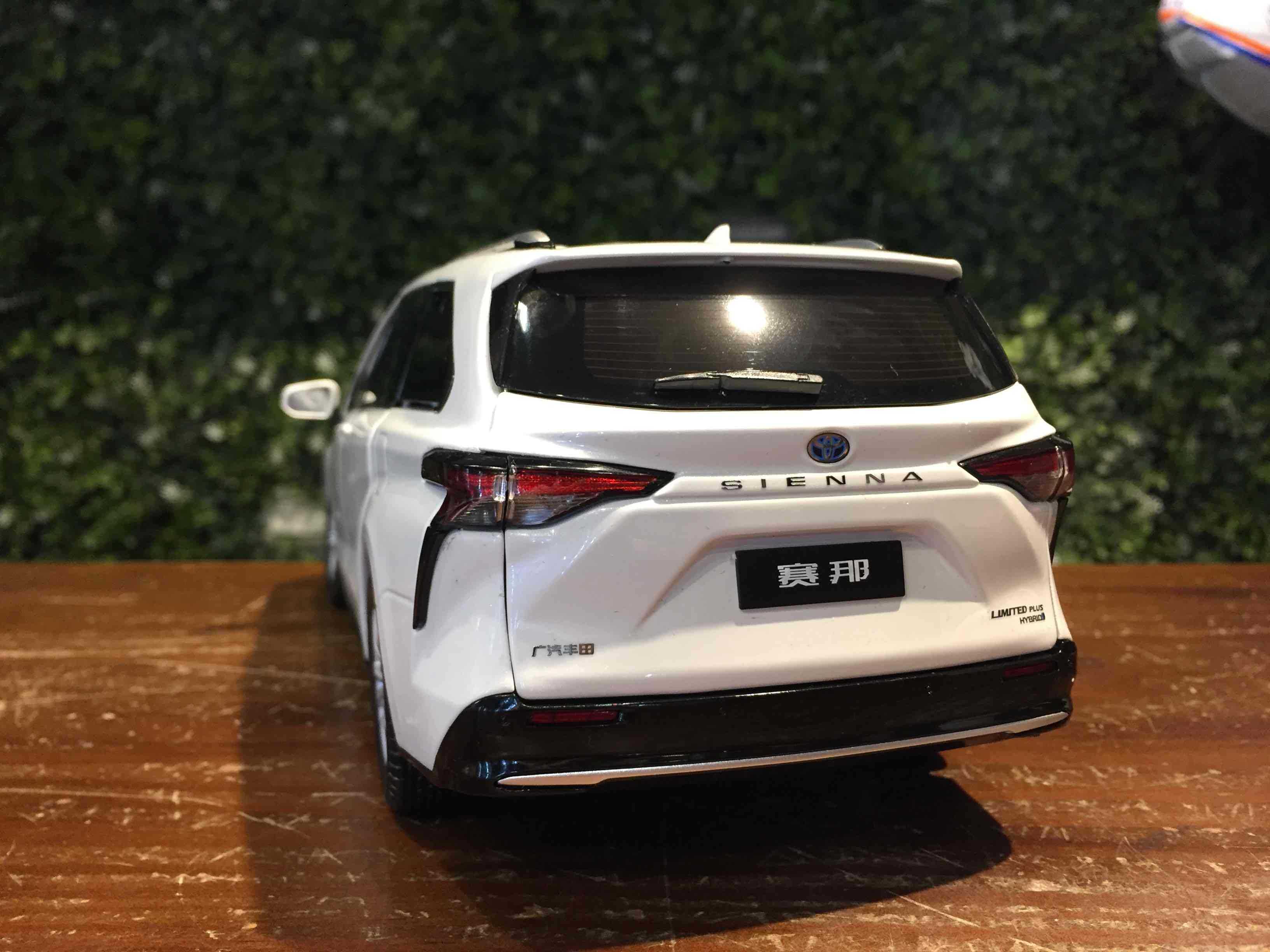 1/18 OEM Toyota Sienna 2022 White【MGM】