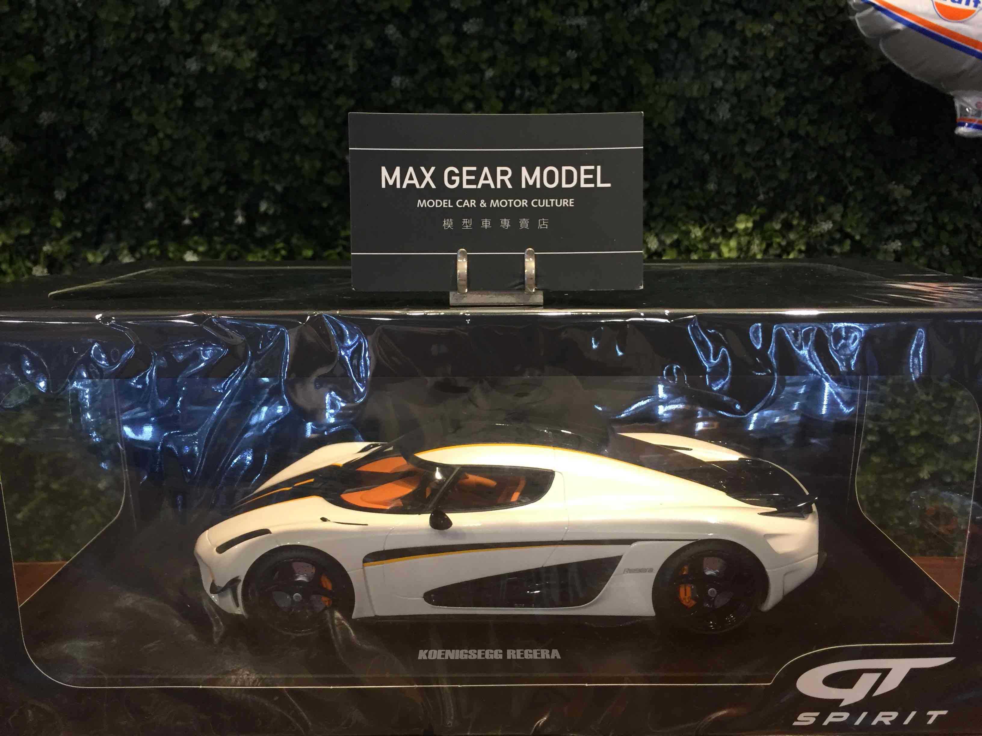 1/18 GT Spirit Koenigsegg Regera 2018 White GT391【MGM】