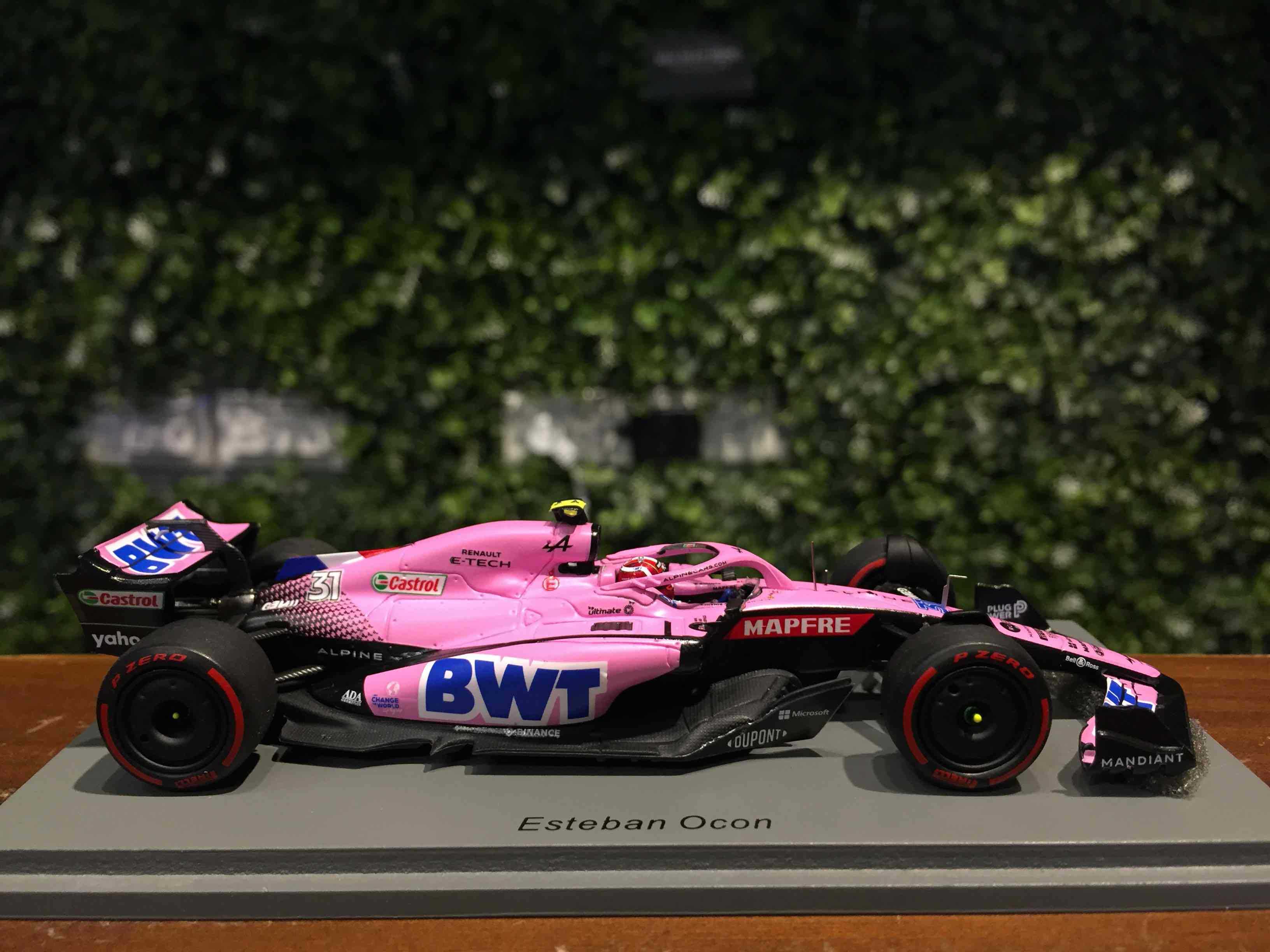 1/43 Spark Alpine A522 Esteban Ocon Bahrain 2022 S8523【MGM】