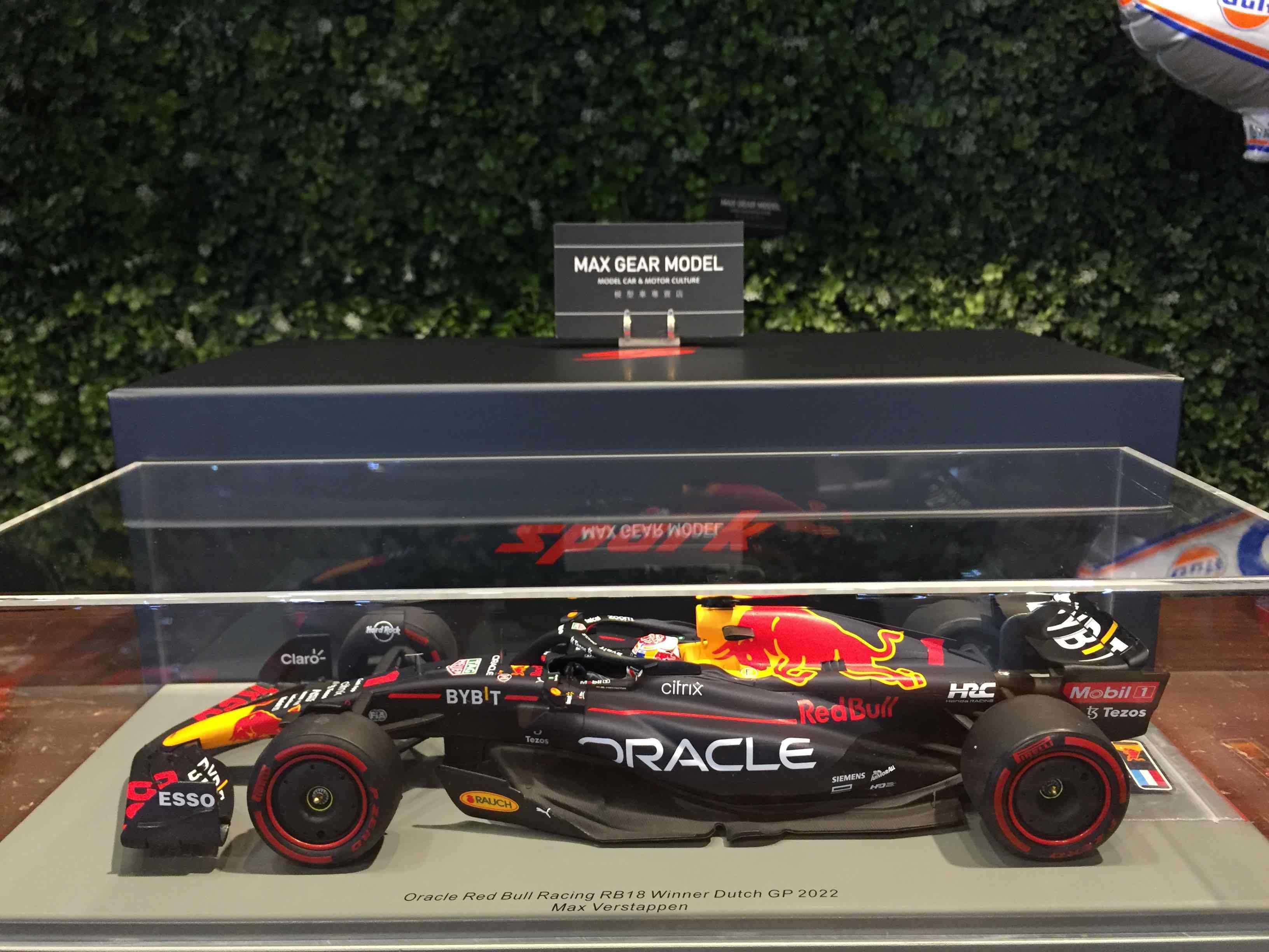 1/18 Spark Red Bull RB18 Max Verstappen Winner 18S773【MGM】
