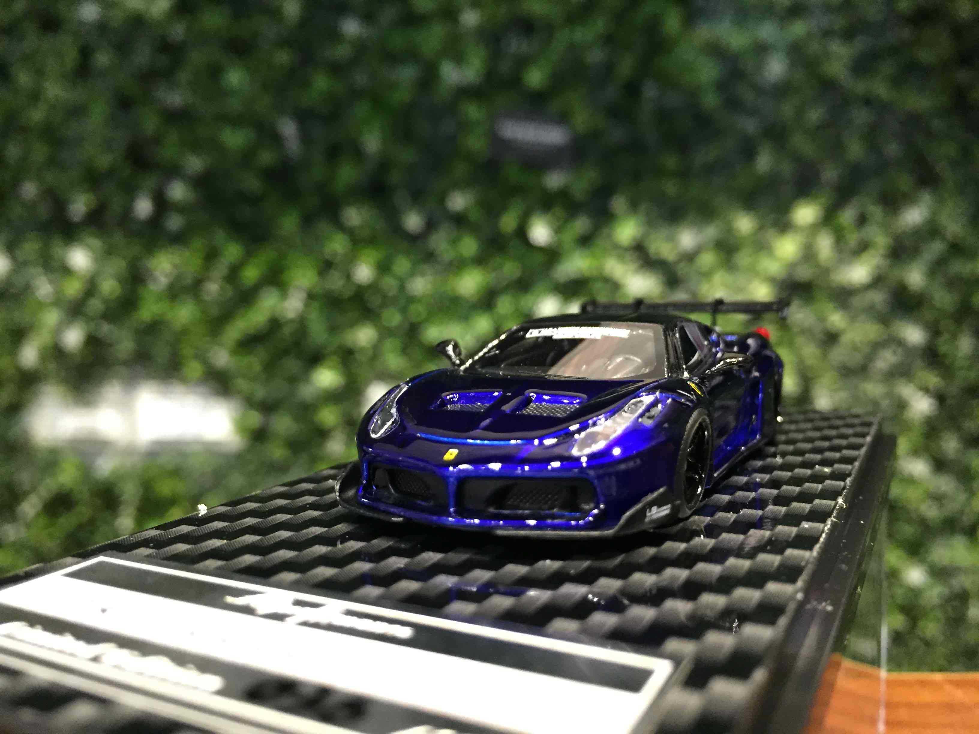 1/64 QIDIAN フェラーリ Ferrari LB 458 GT 青 QIDIAN 1:64 458-GT Resin Diecast Model Car - AliExpress
