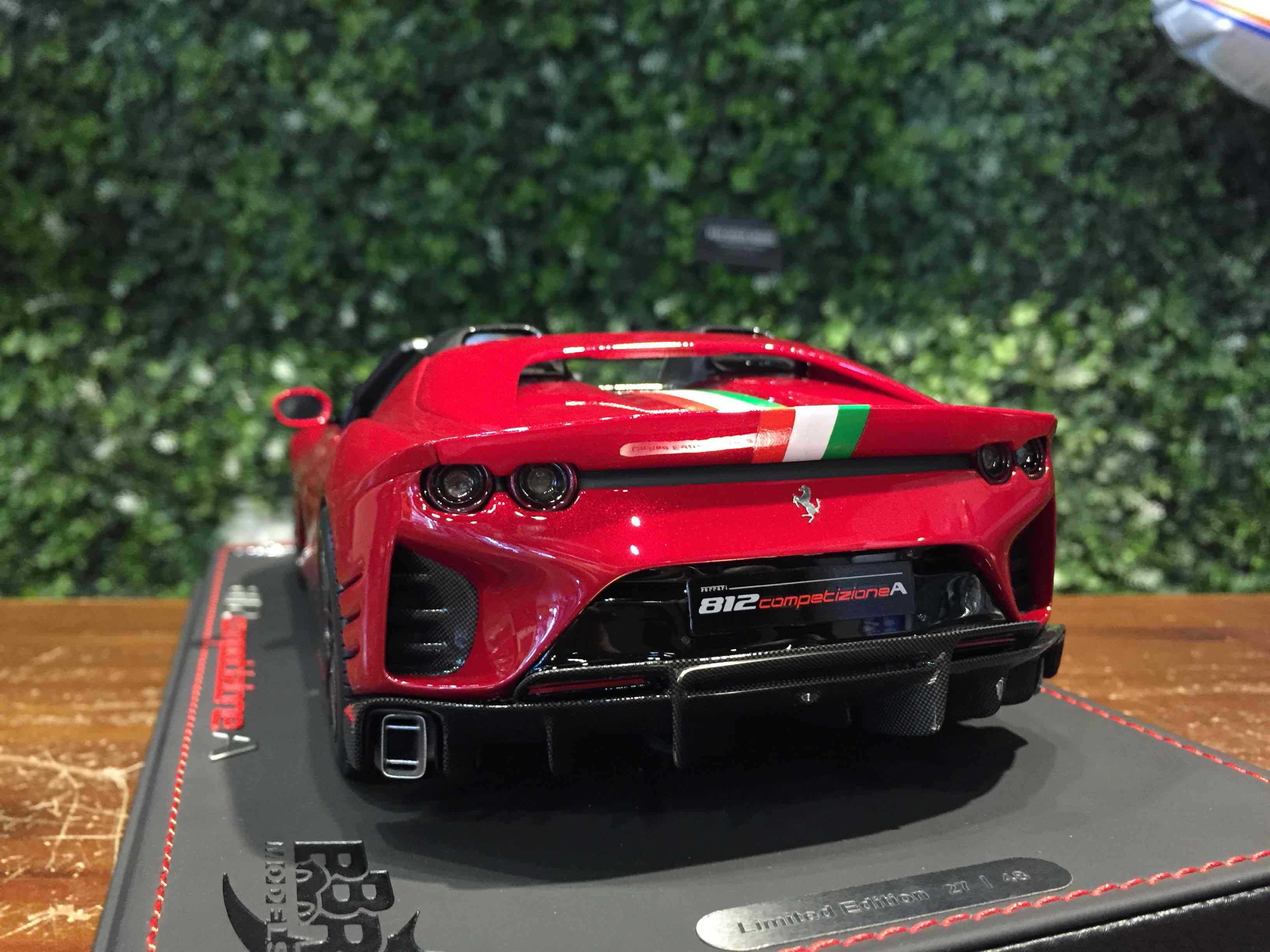 1/18 BBR Ferrari 812 Competizione A Rosso Magma P18209F【MGM】