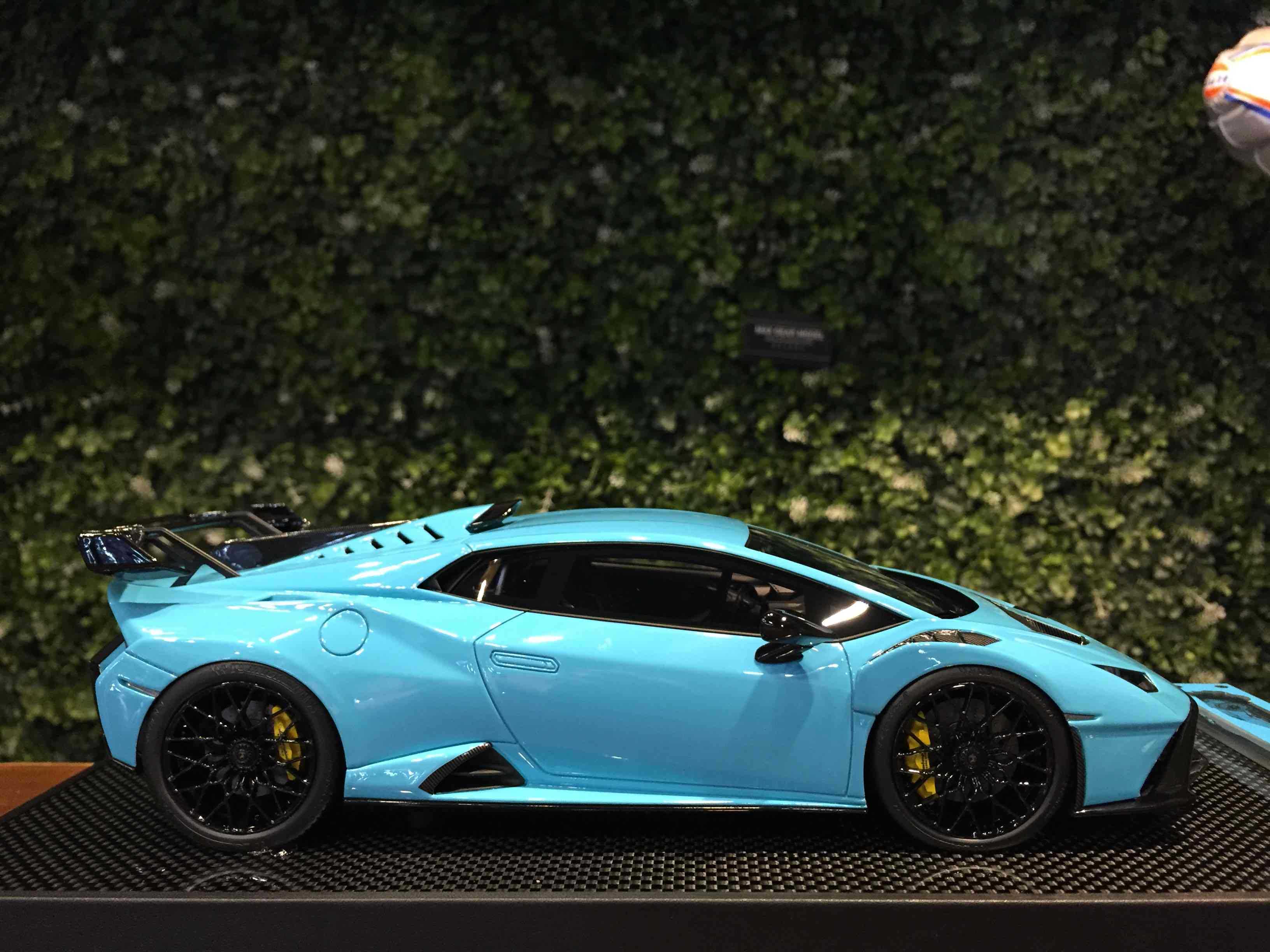 1/18 IVY Lamborghini Huracan STO Blue IV1804BU【MGM】