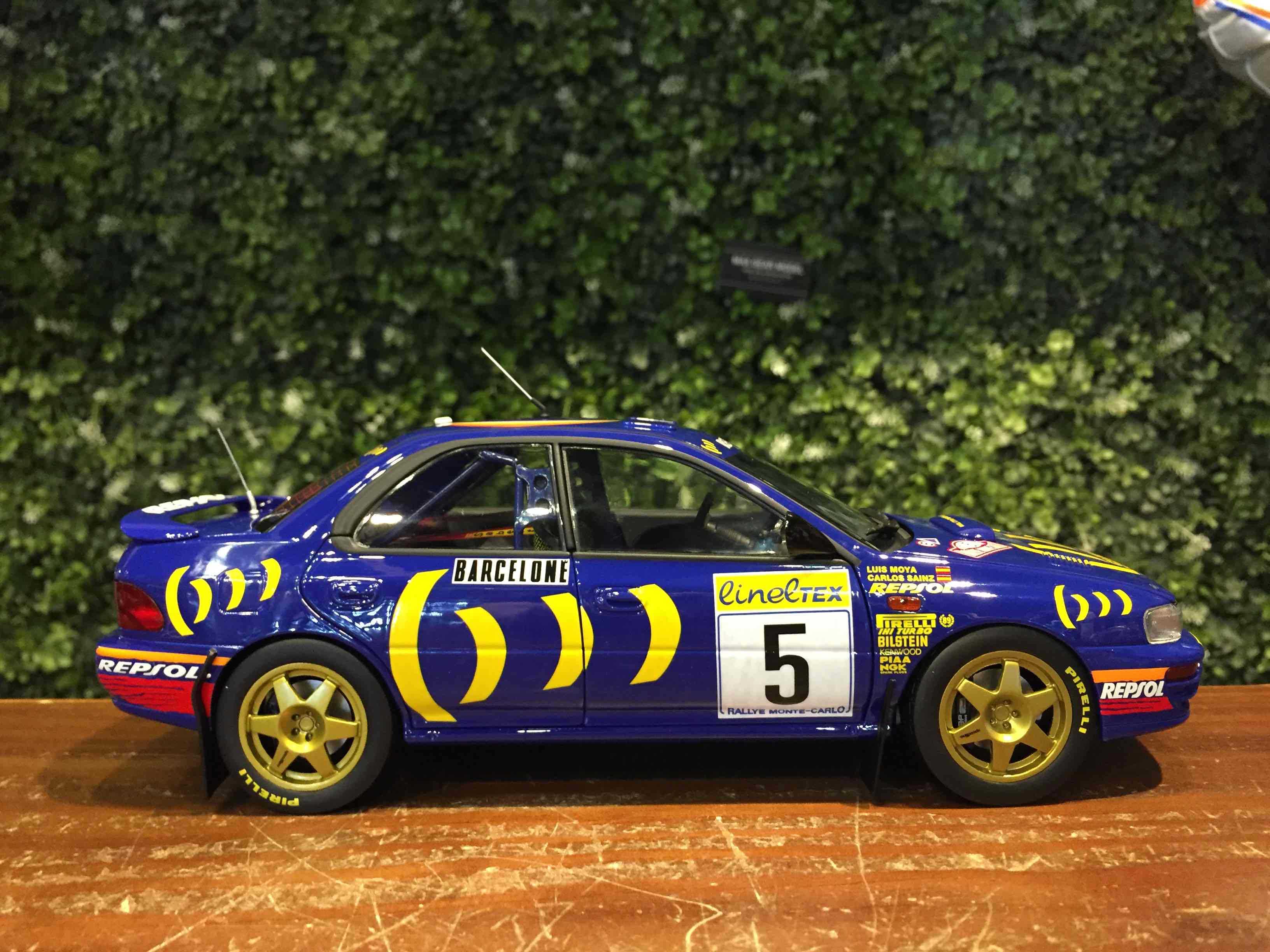 1/18 Kyosho Subaru Impreza 1995 Monte Carlo #5 08962B【MGM】