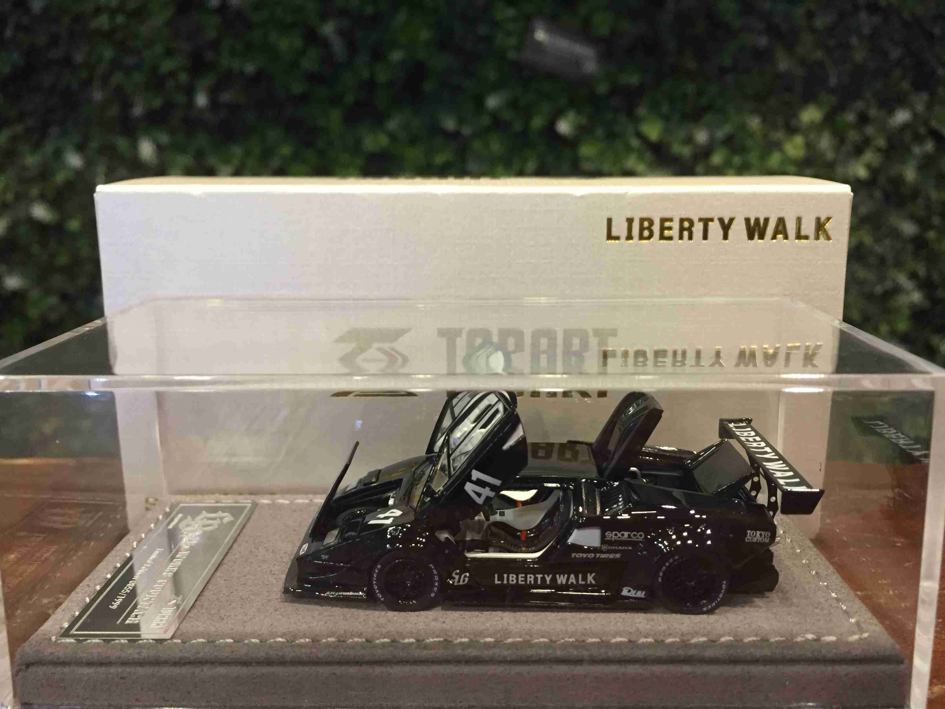 1/64 TopArt LBWK Lamborghini Countach #41 TAO640003【MGM】